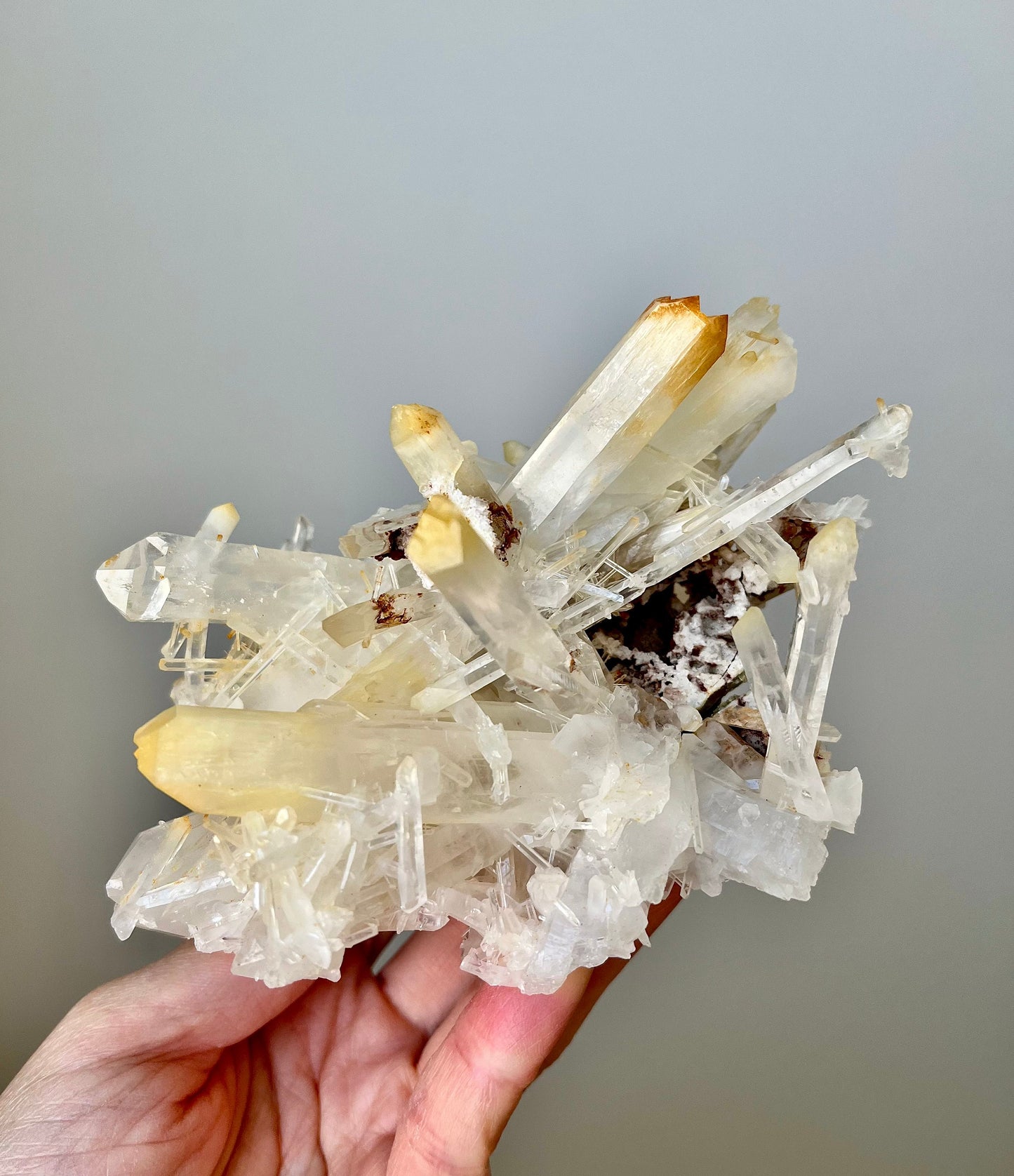 Halloysite Quartz (Mango Quartz)