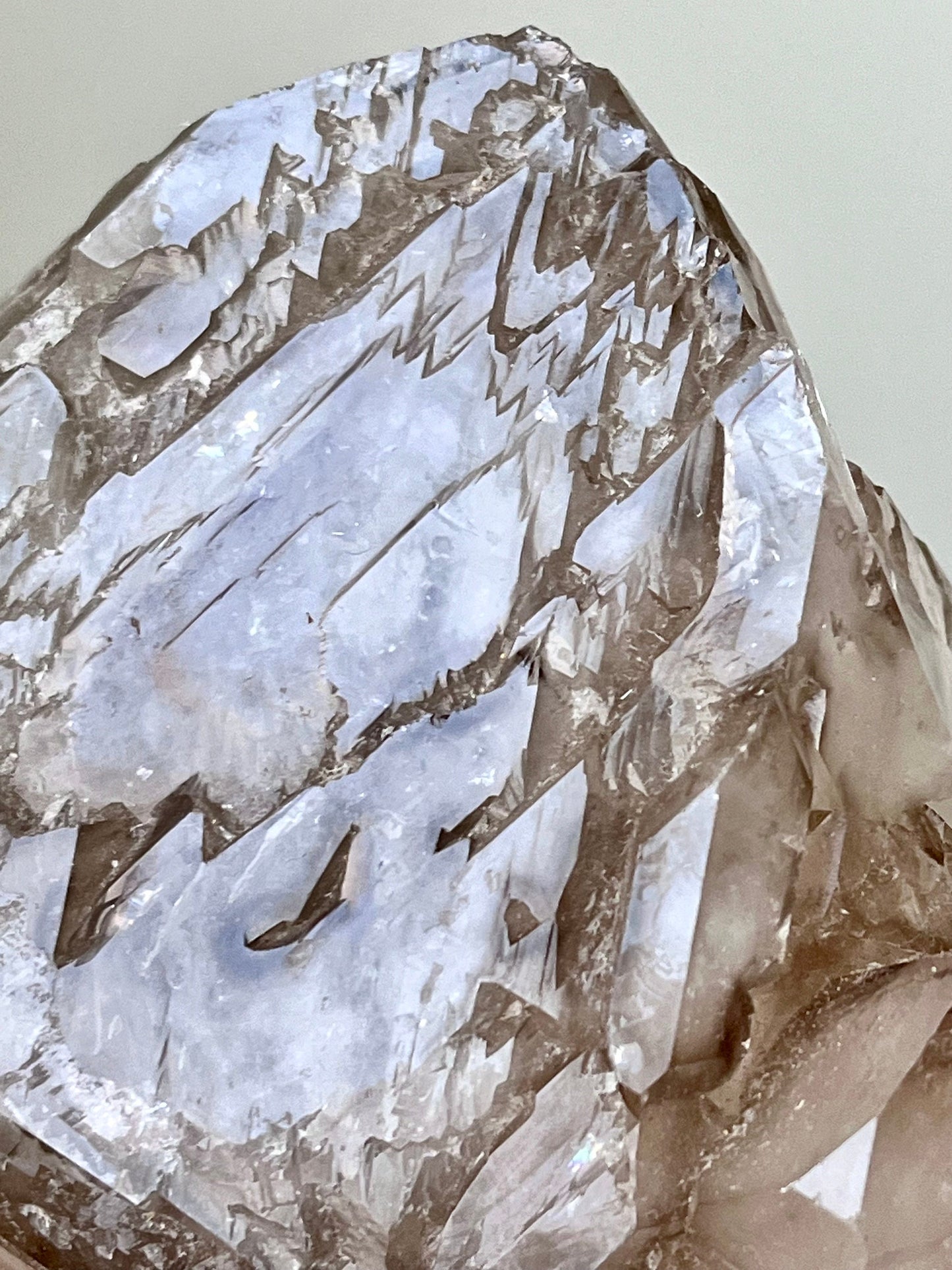 Enhydro Elestial Smoky Quartz