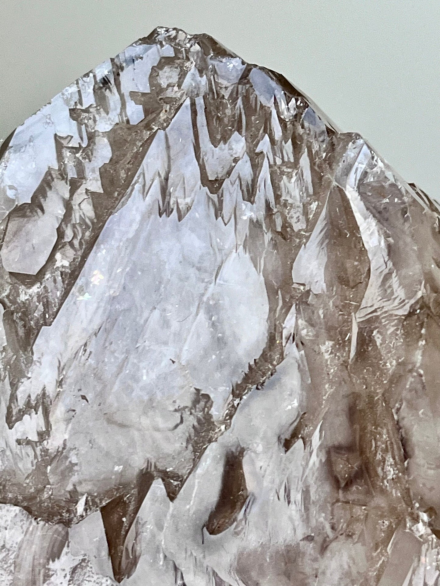 Enhydro Elestial Smoky Quartz