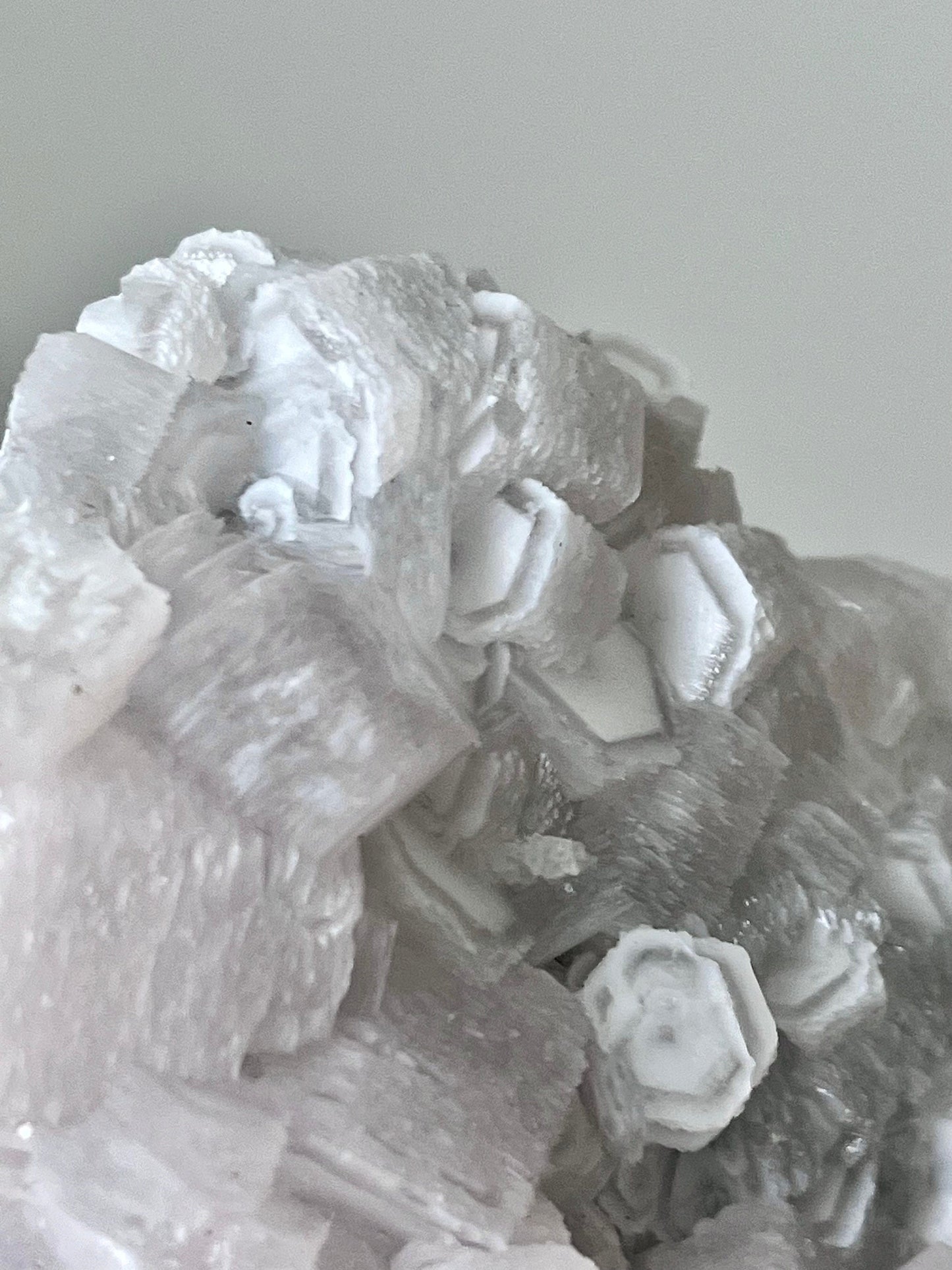 Fluorescent Pink Coin Calcite