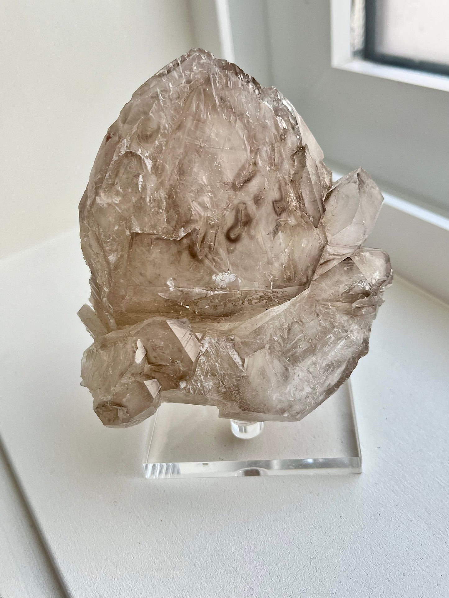 Enhydro Elestial Smoky Quartz