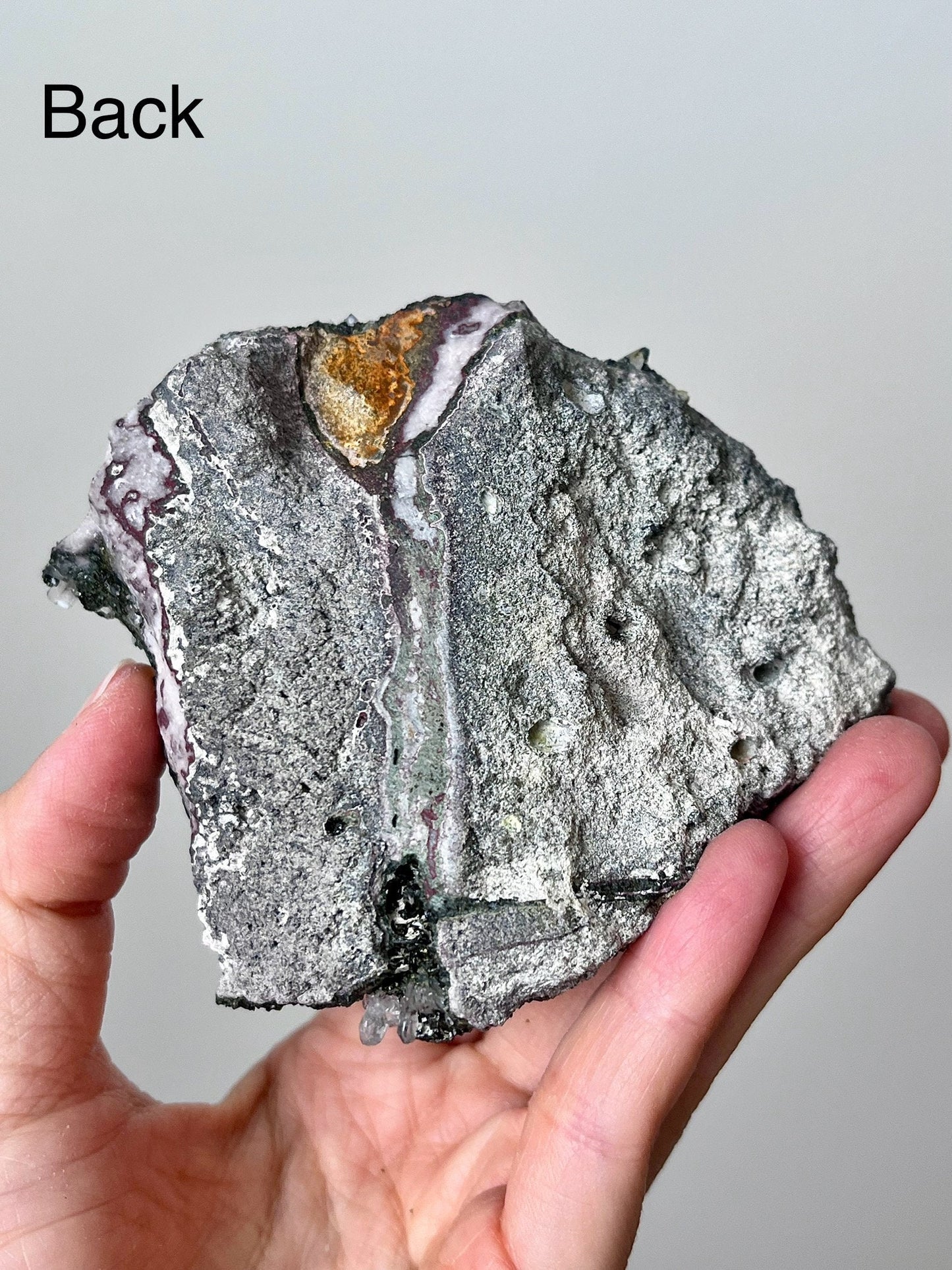 Epidote with Quartz Crystals