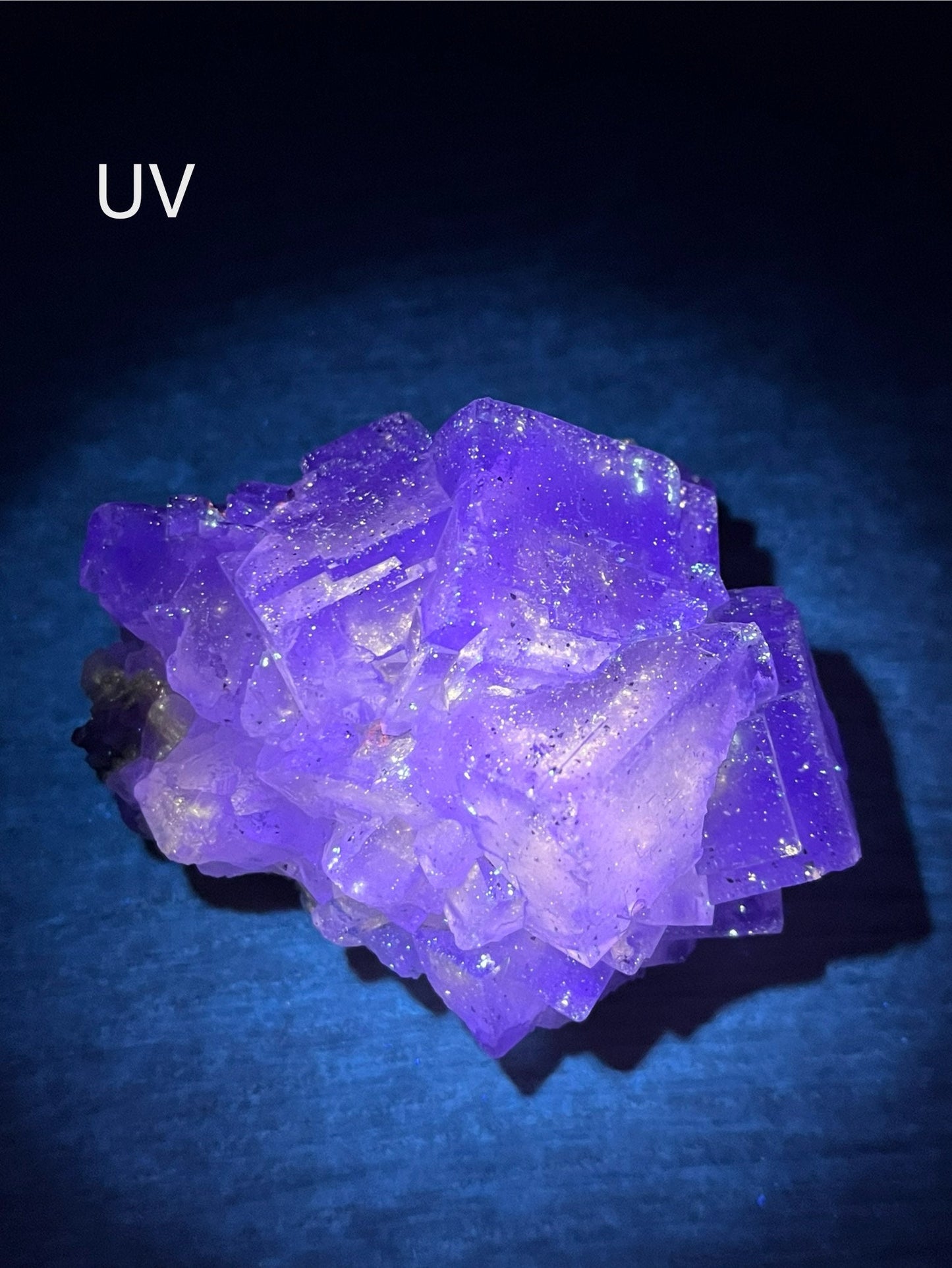 Fluorite with Pyrite & Petroleum Inclusions