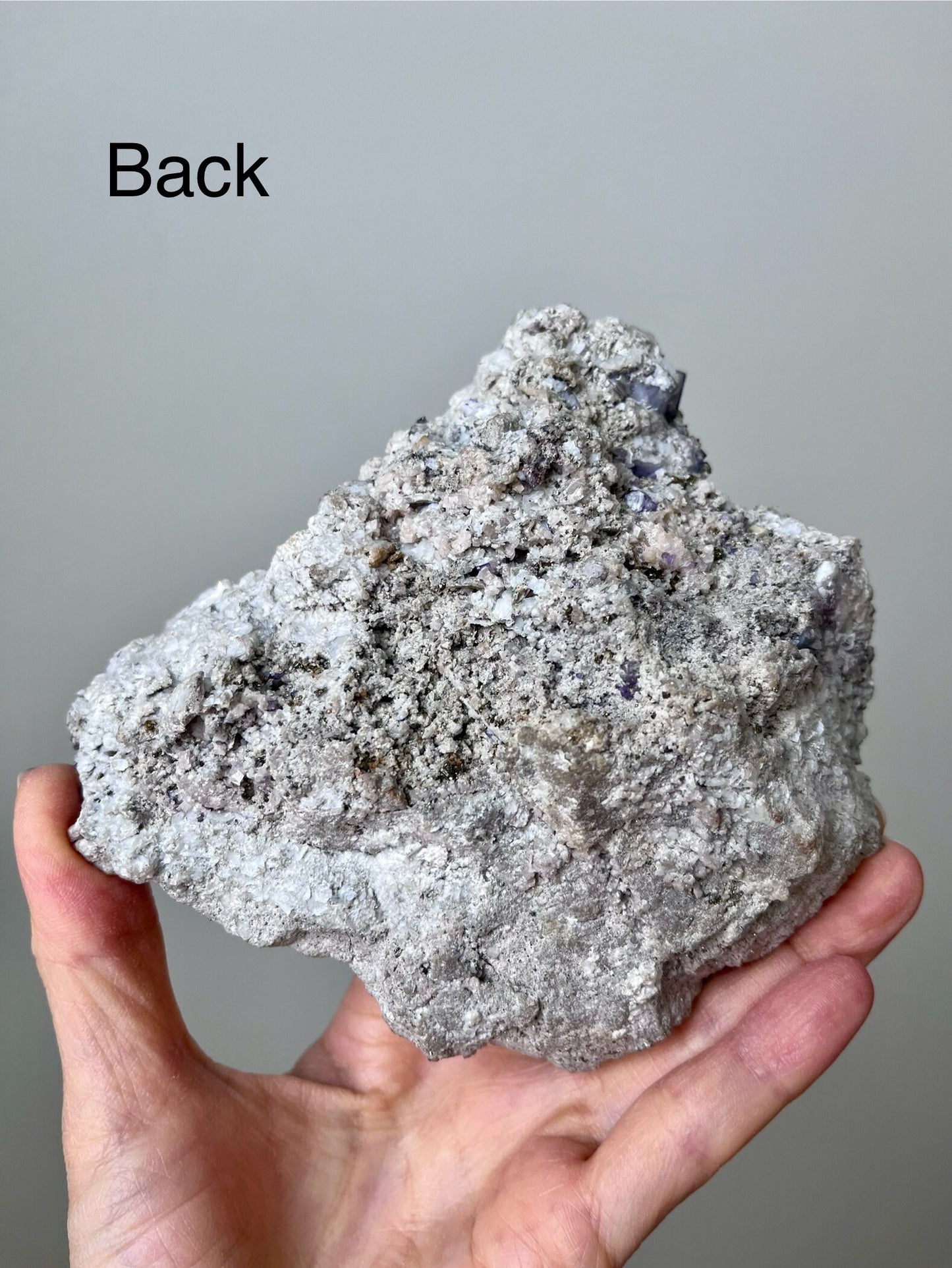 Porcelain Fluorite with Dolomite & Pyrite
