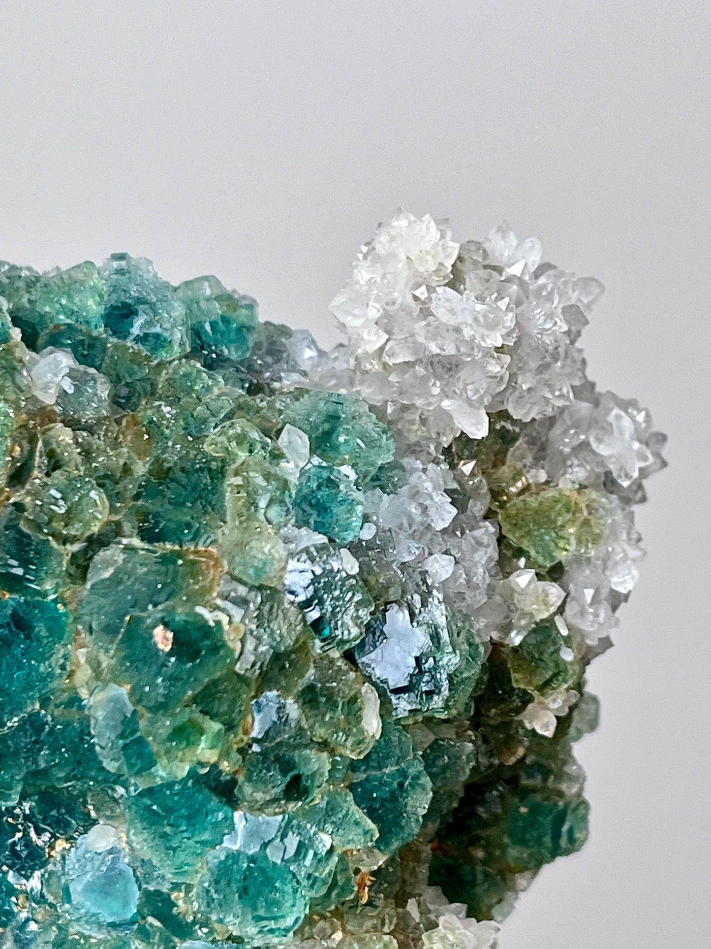 Okorusu Fluorite with Quartz Crystals