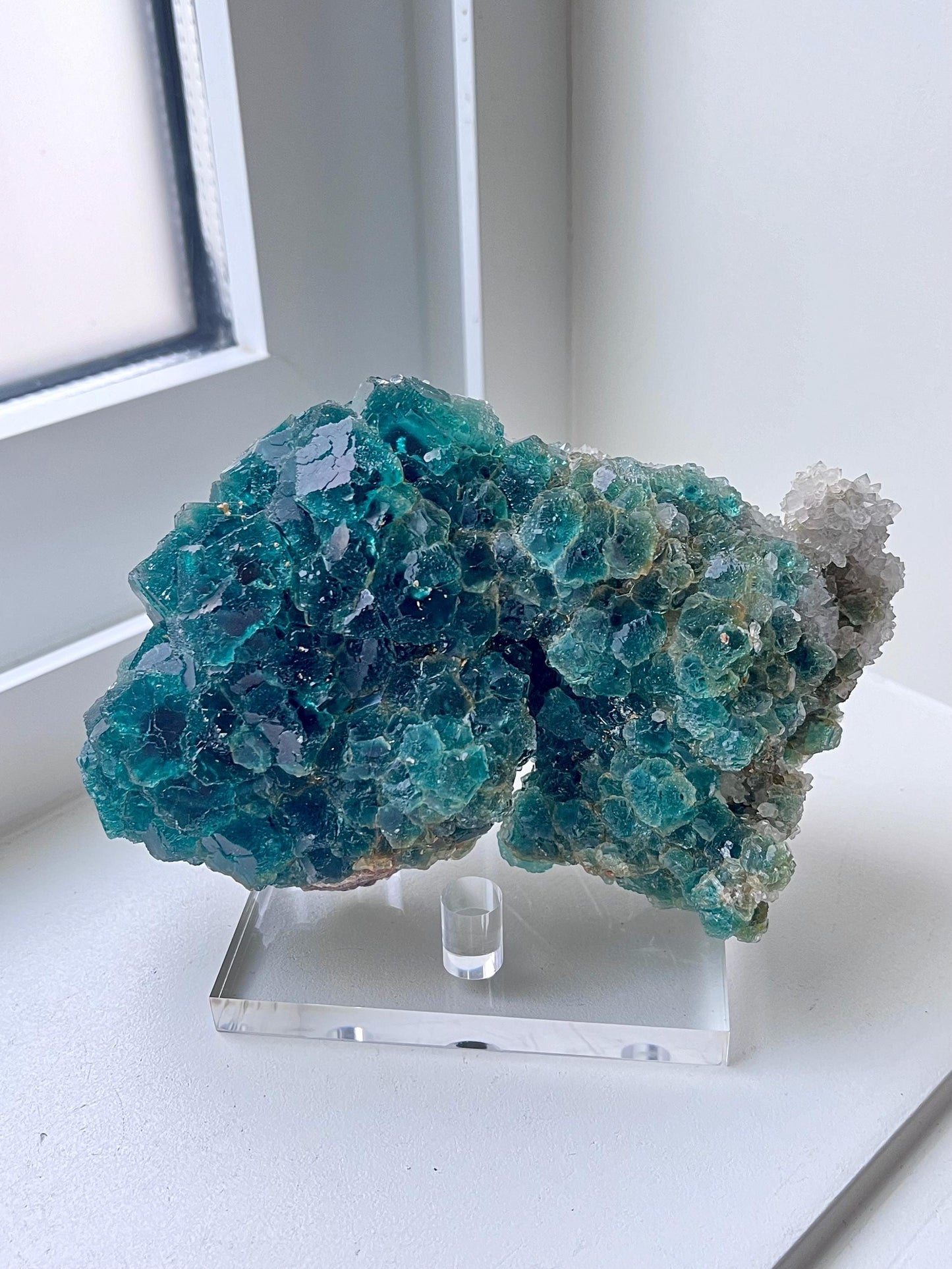Okorusu Fluorite with Quartz Crystals