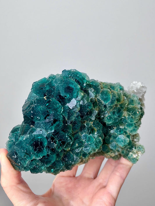Okorusu Fluorite with Quartz Crystals