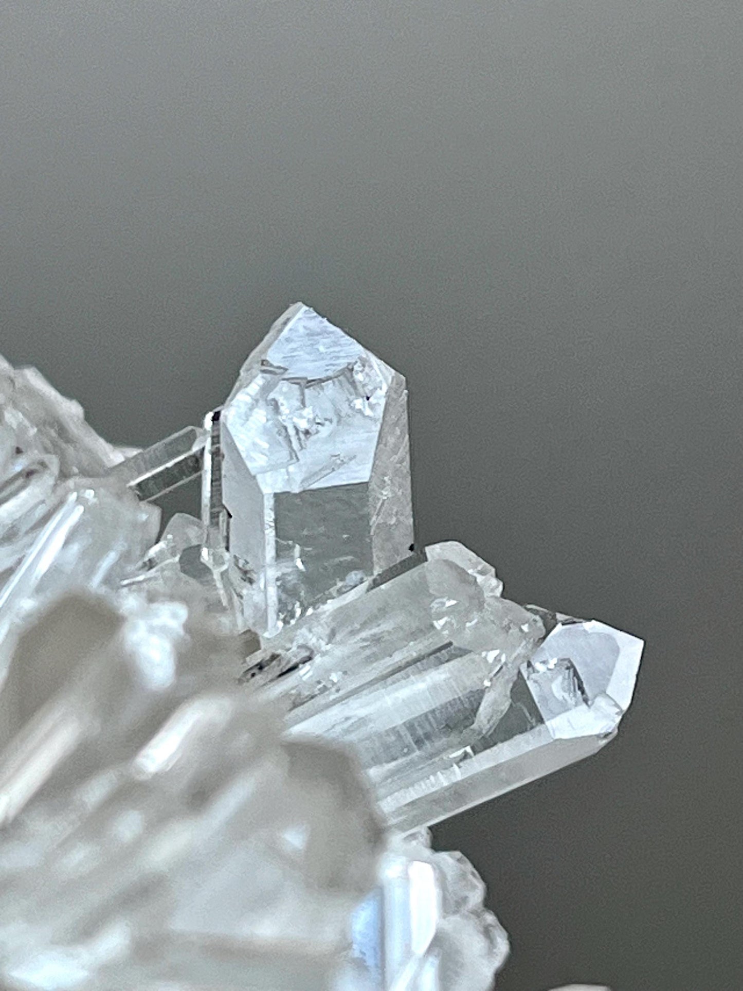 Colombian Blue Smoke Chrysanthemum Quartz - Collection, Crystals, Mineral specimen