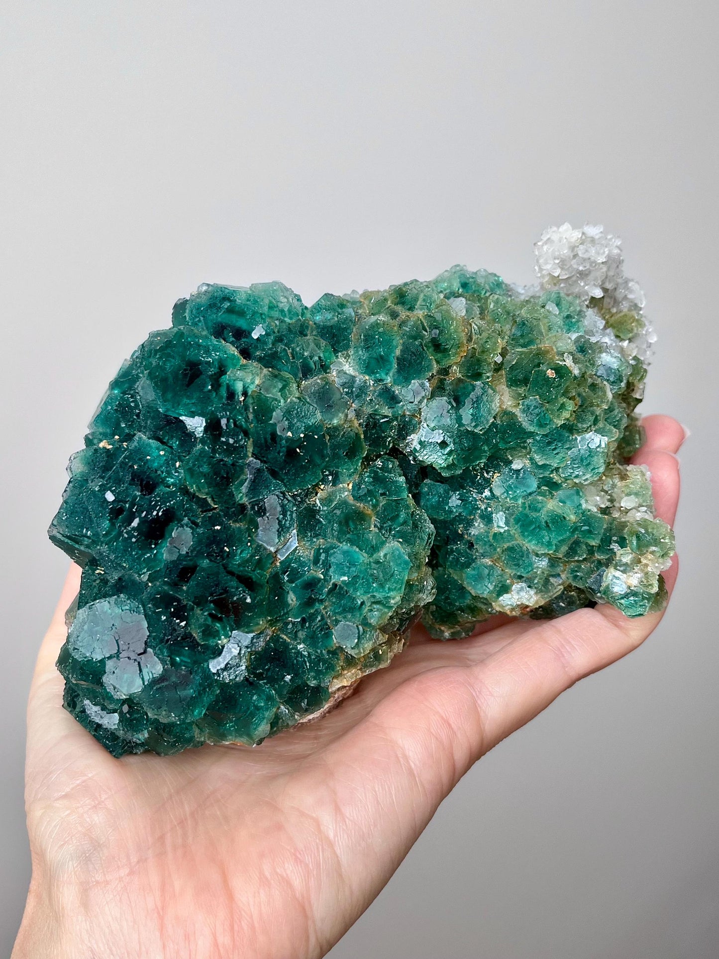 Okorusu Fluorite with Quartz Crystals