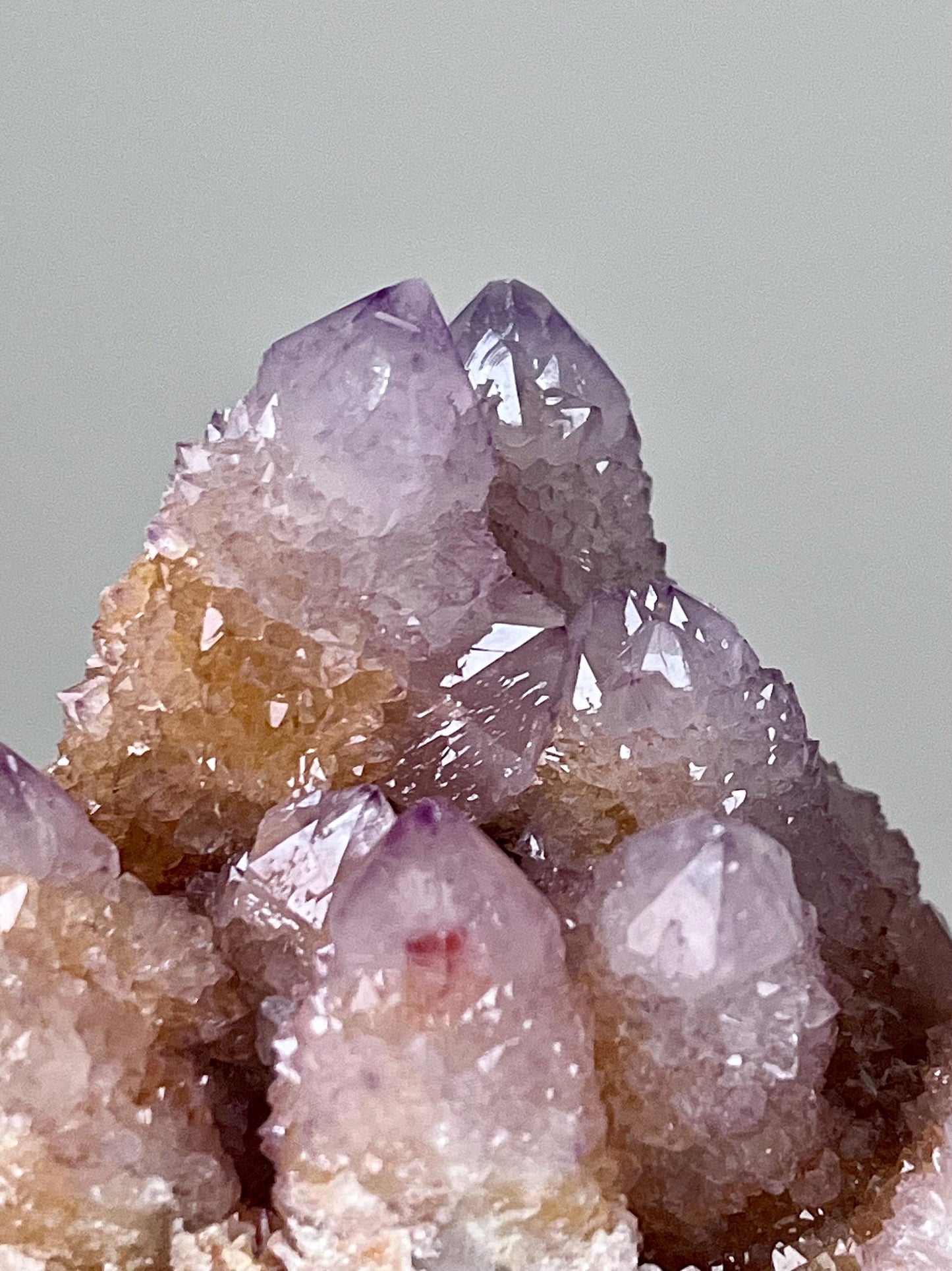 Lavender Spirit Quartz with Hematite Inclusions