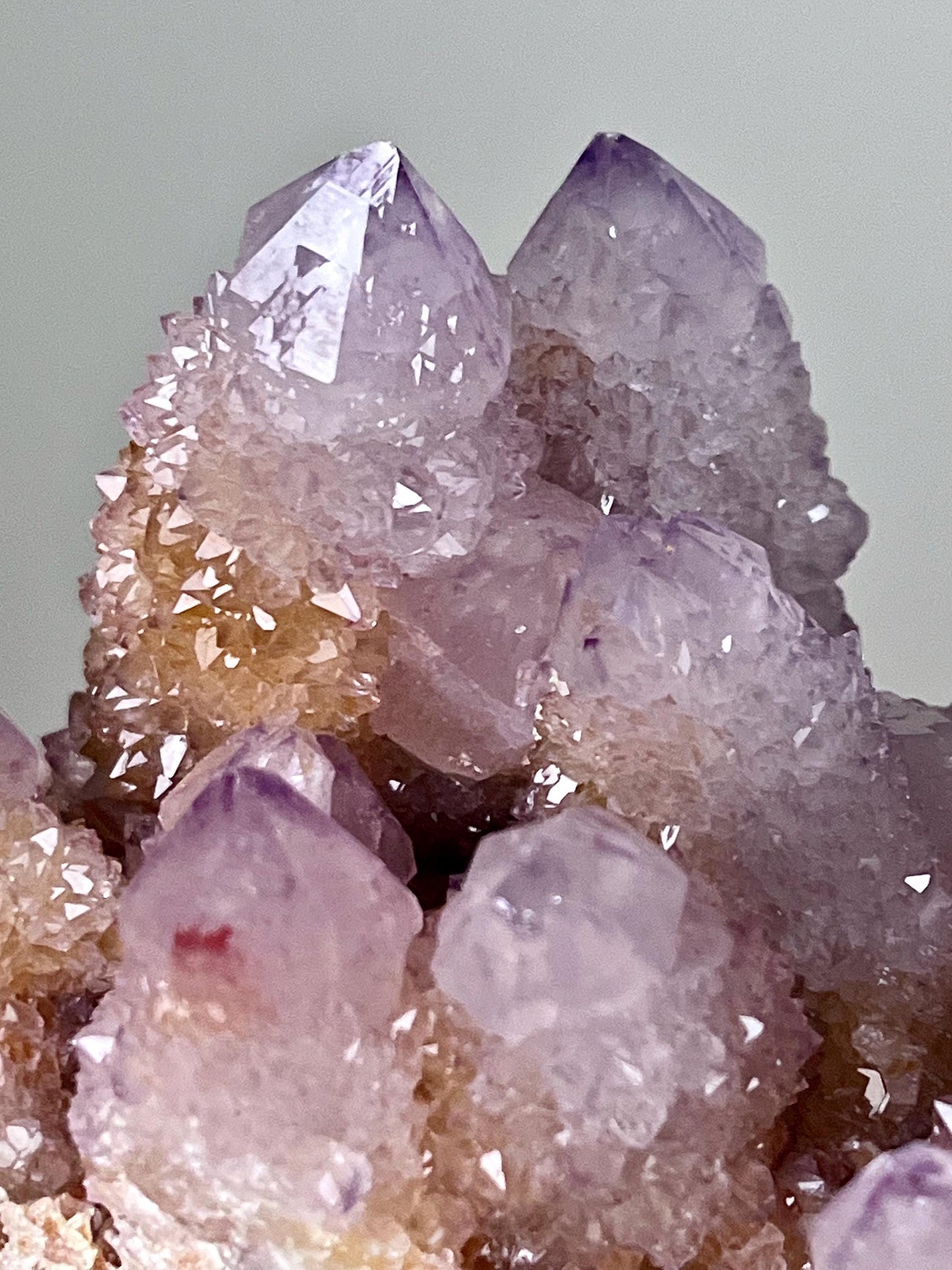 Lavender Spirit Quartz with Hematite Inclusions