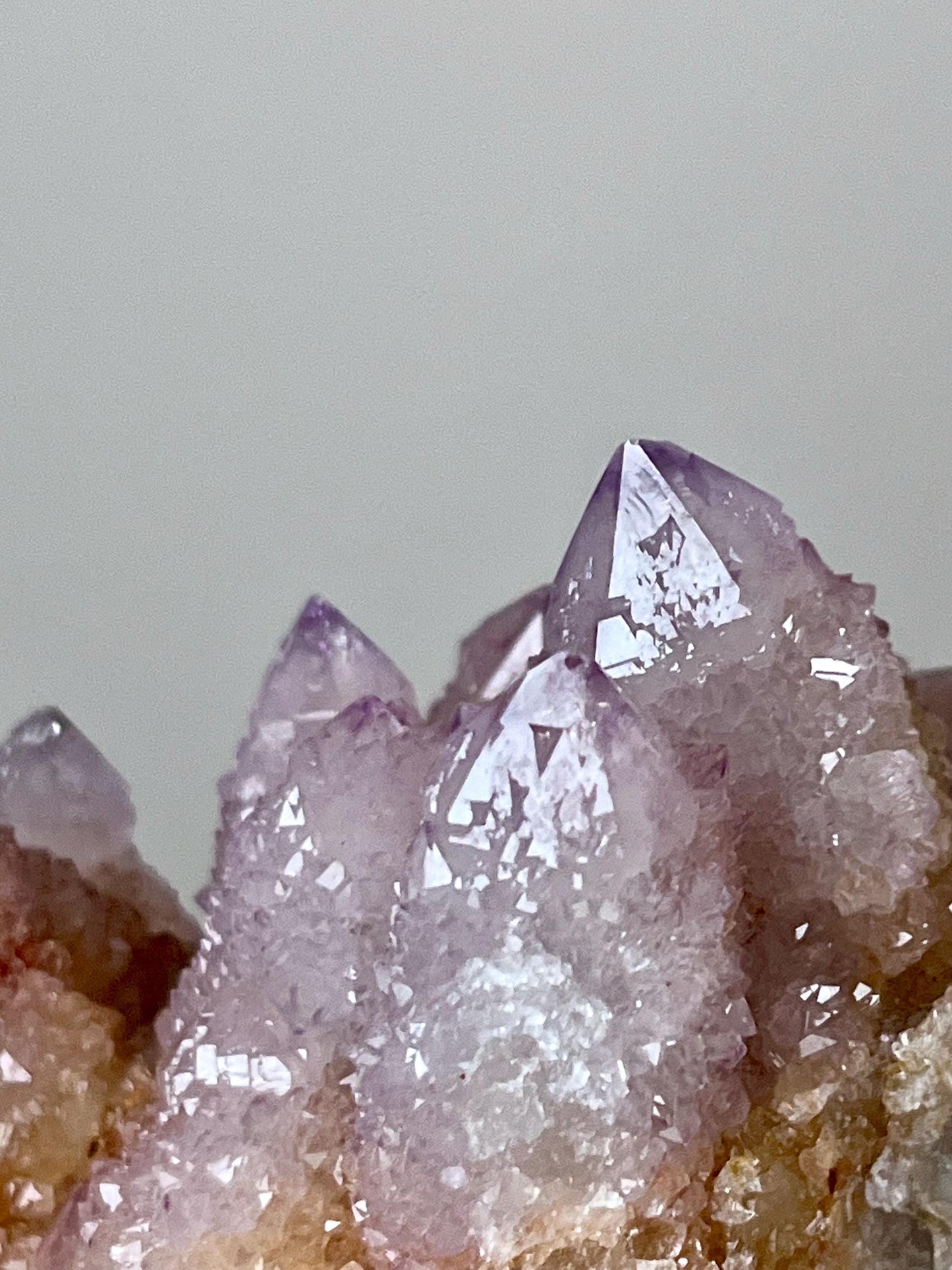 Lavender Spirit Quartz with Hematite Inclusions