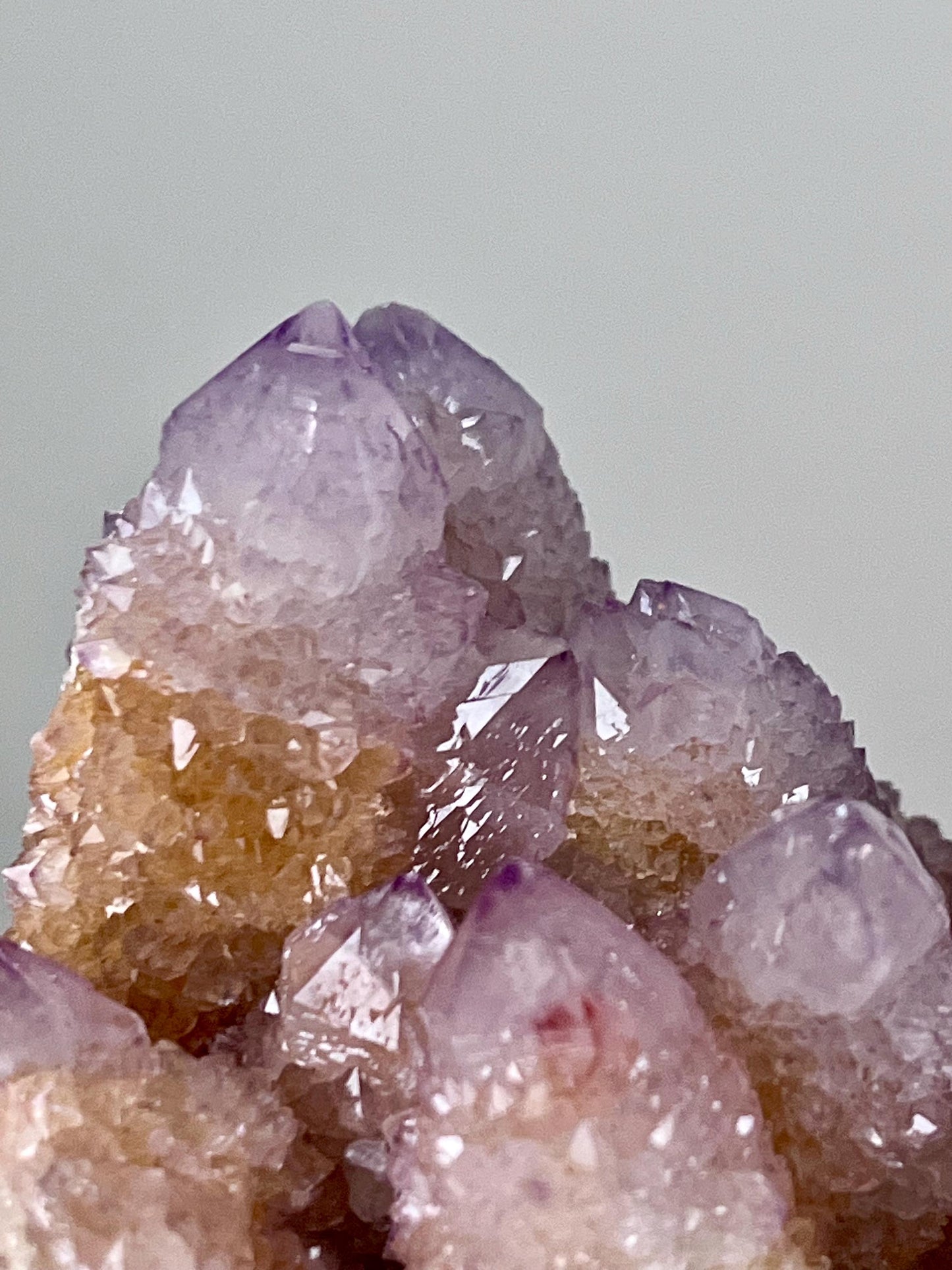 Lavender Spirit Quartz with Hematite Inclusions