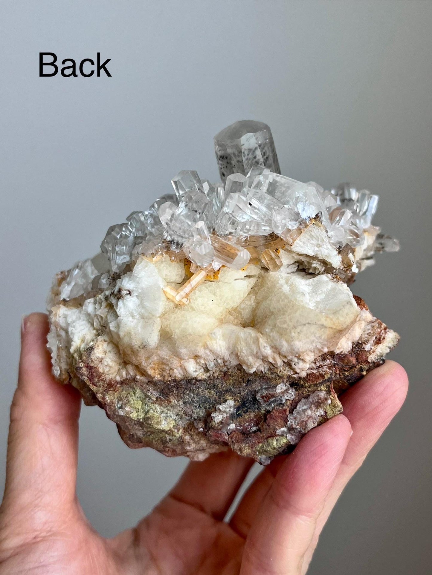 High Grade Columnar Calcite with Inclusions