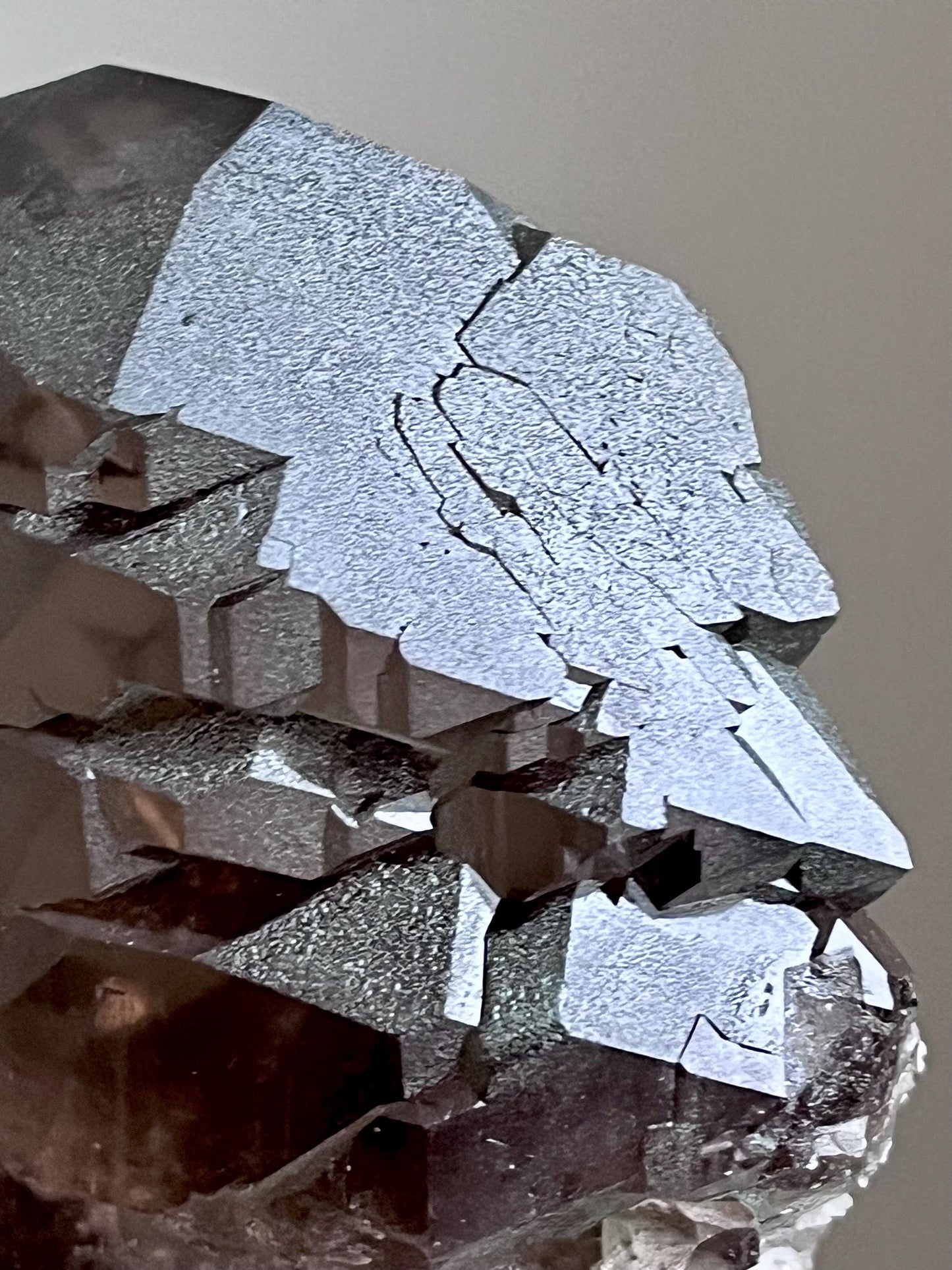 Alpine Smoky Quartz Gwindel