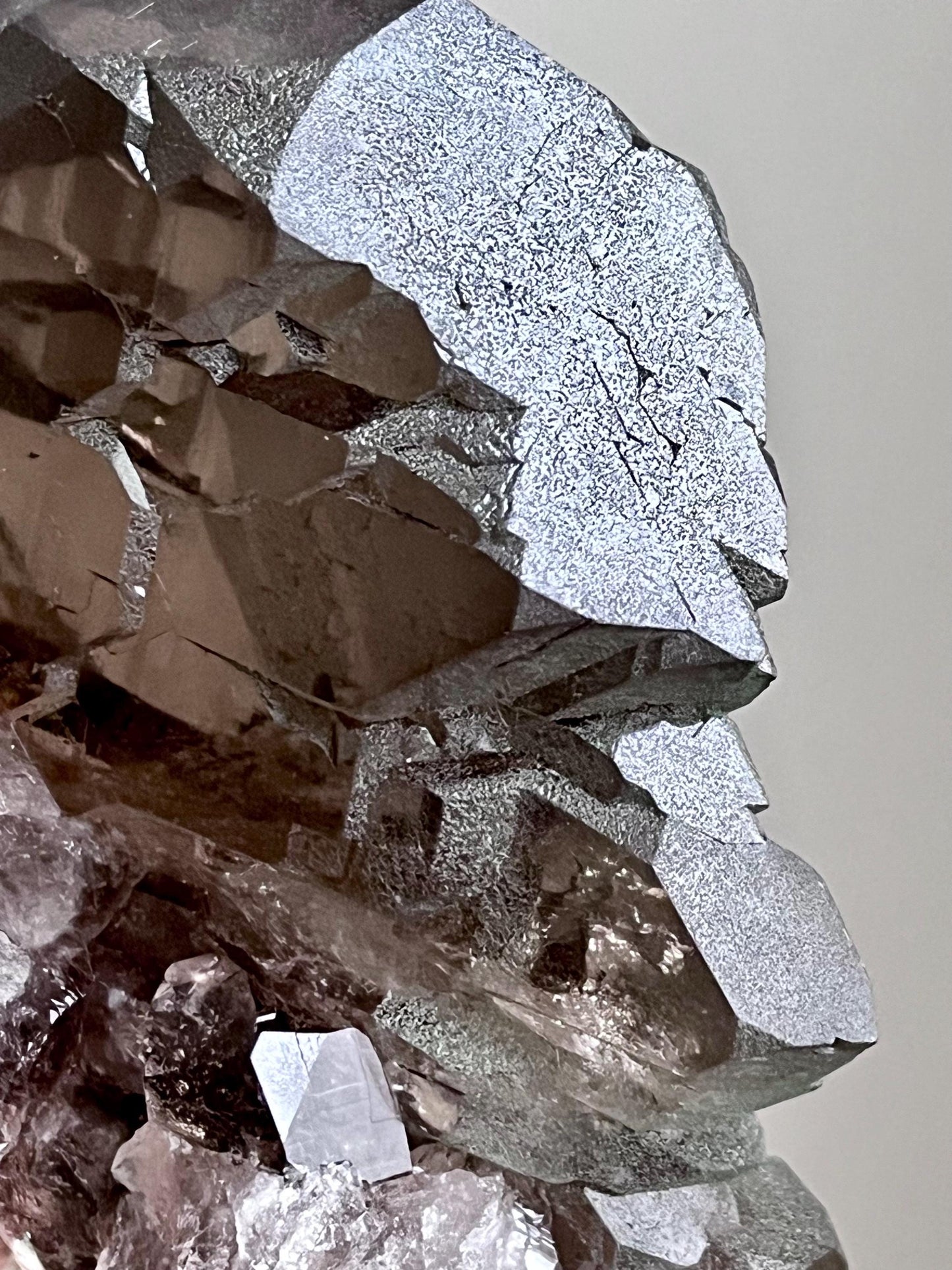 Alpine Smoky Quartz Gwindel