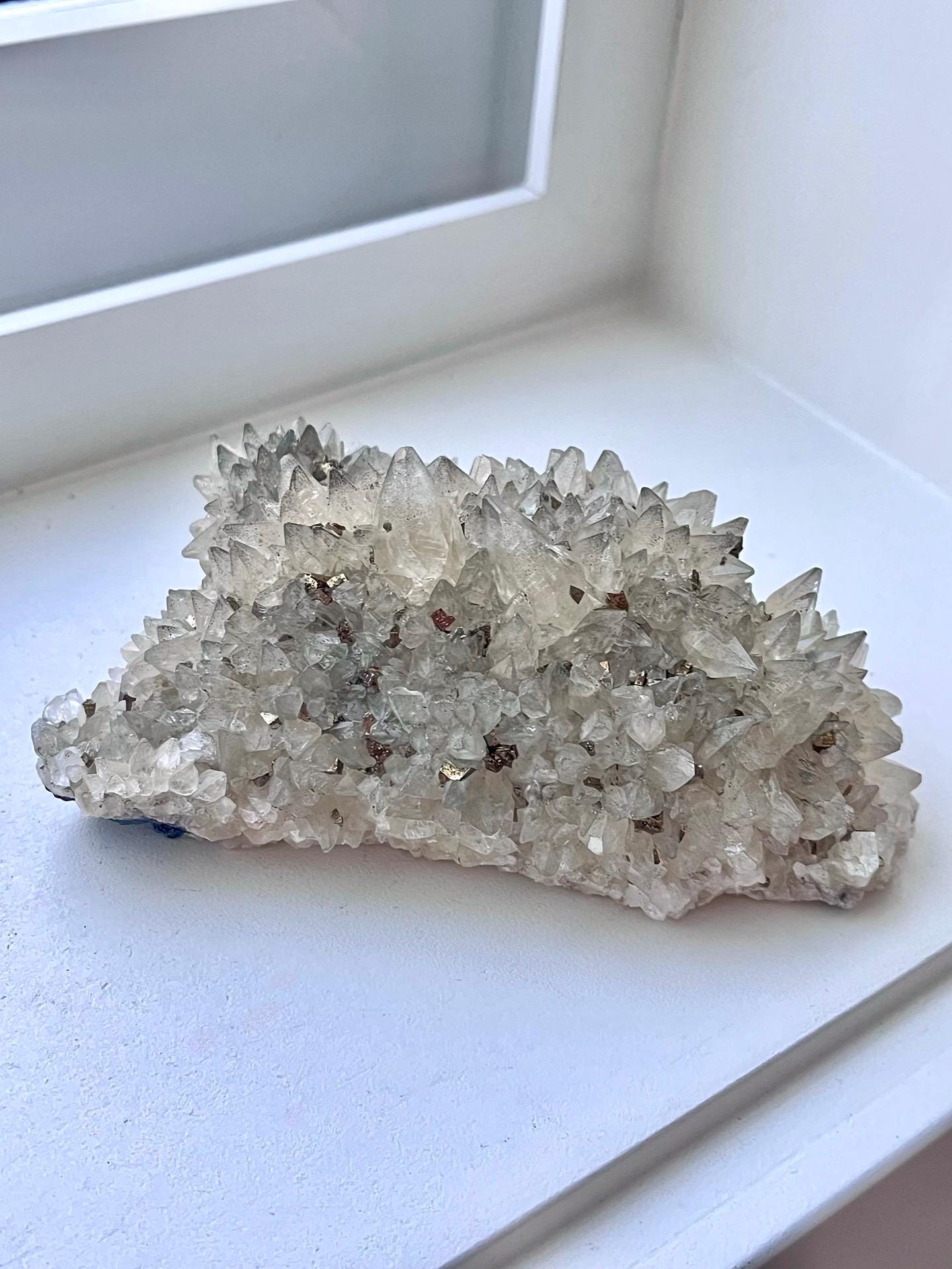 Dogtooth Calcite with Pyrites