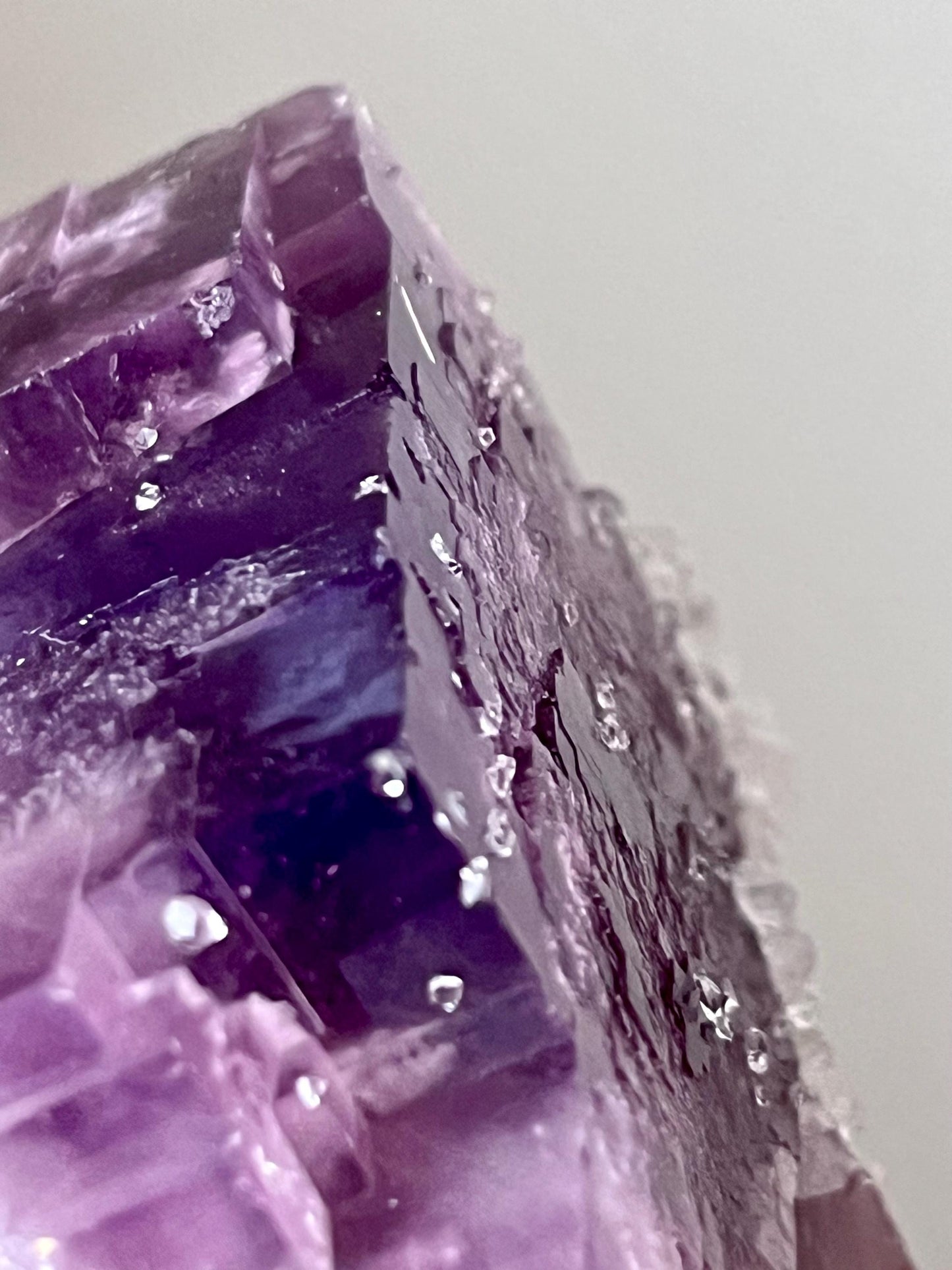 Fluorite with Quartz and Chalcopyrite