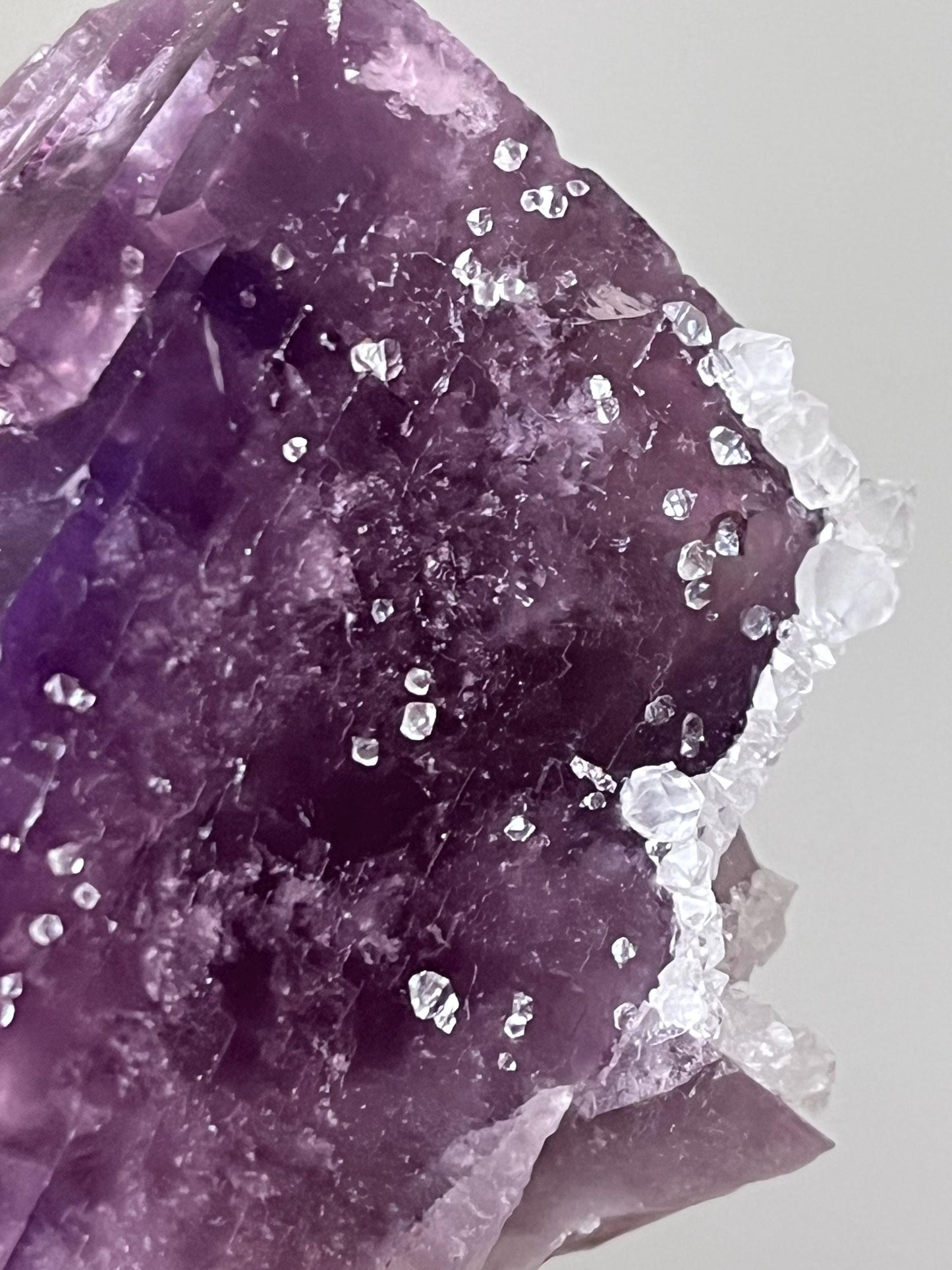 Fluorite with Quartz and Chalcopyrite