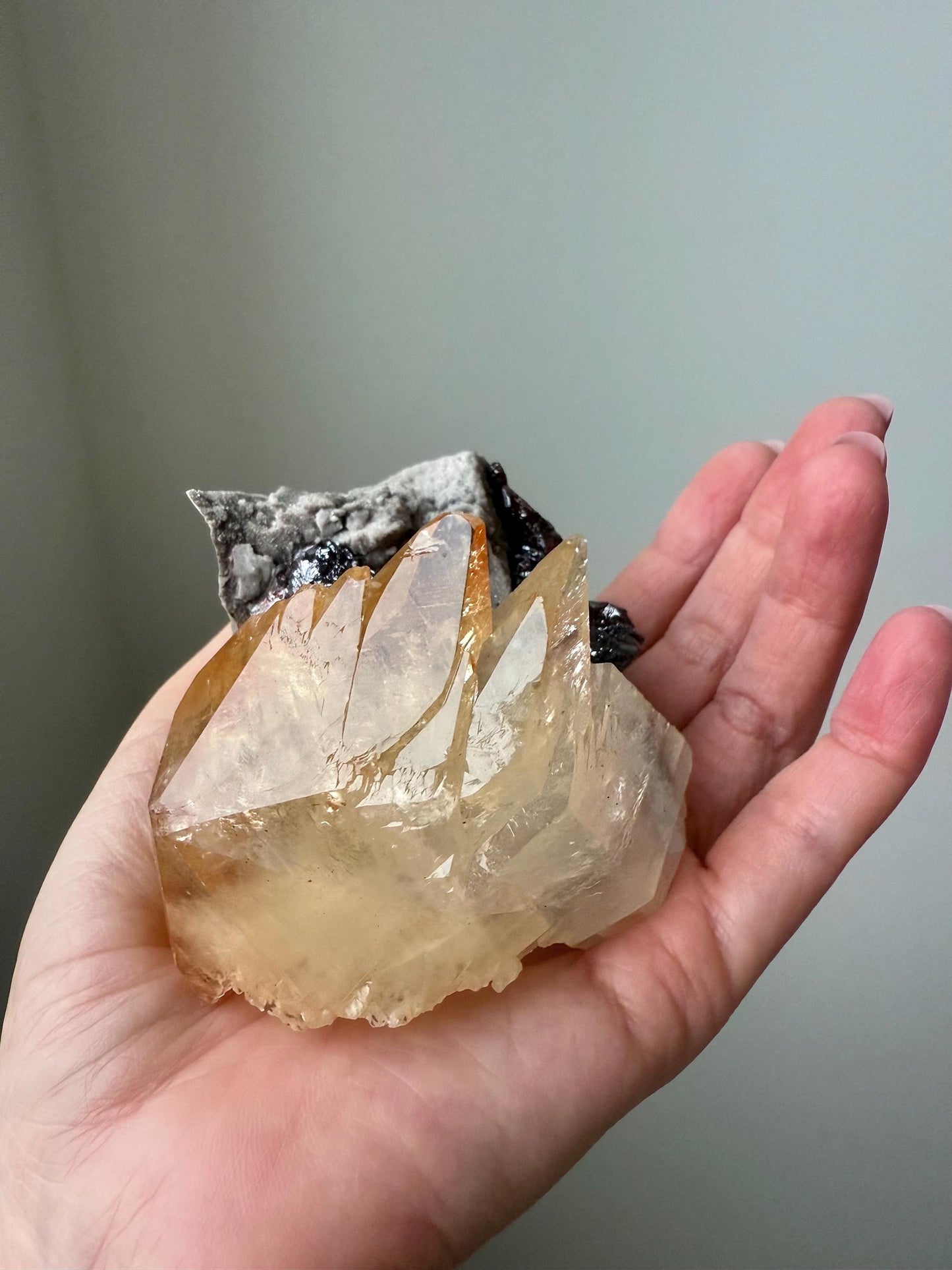 DT Calcite with Sphalerite