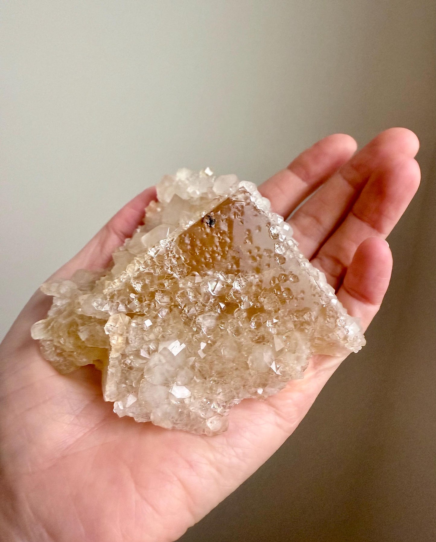 French Fluorite with Quartz