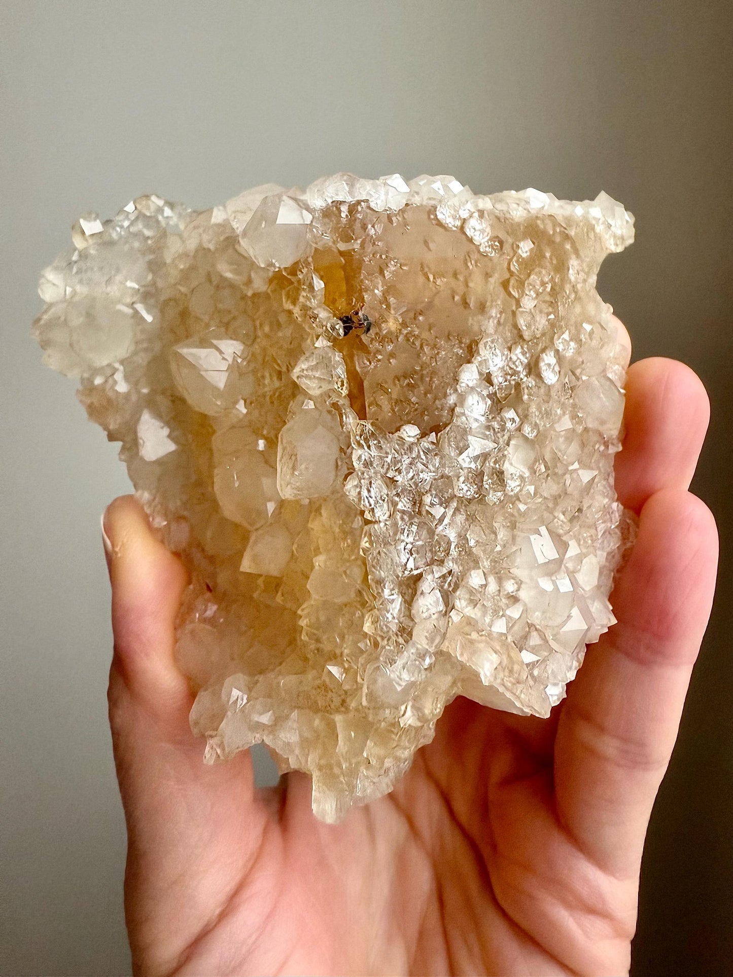 French Fluorite with Quartz