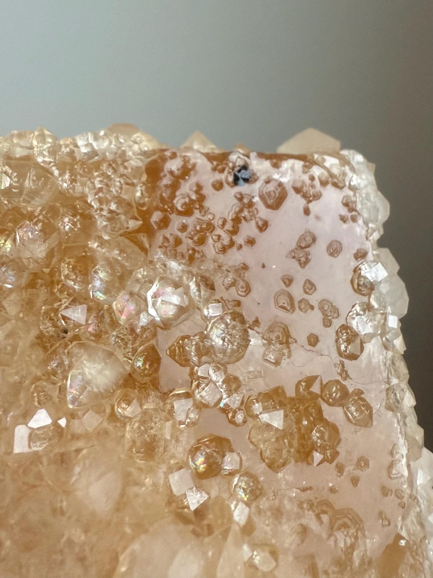 French Fluorite with Quartz