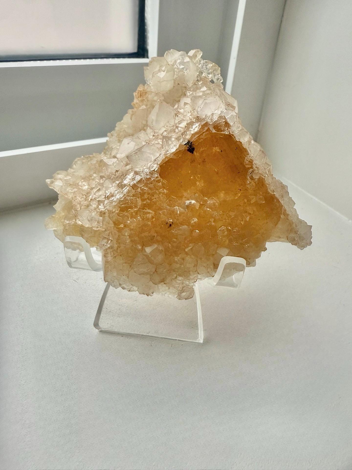 French Fluorite with Quartz
