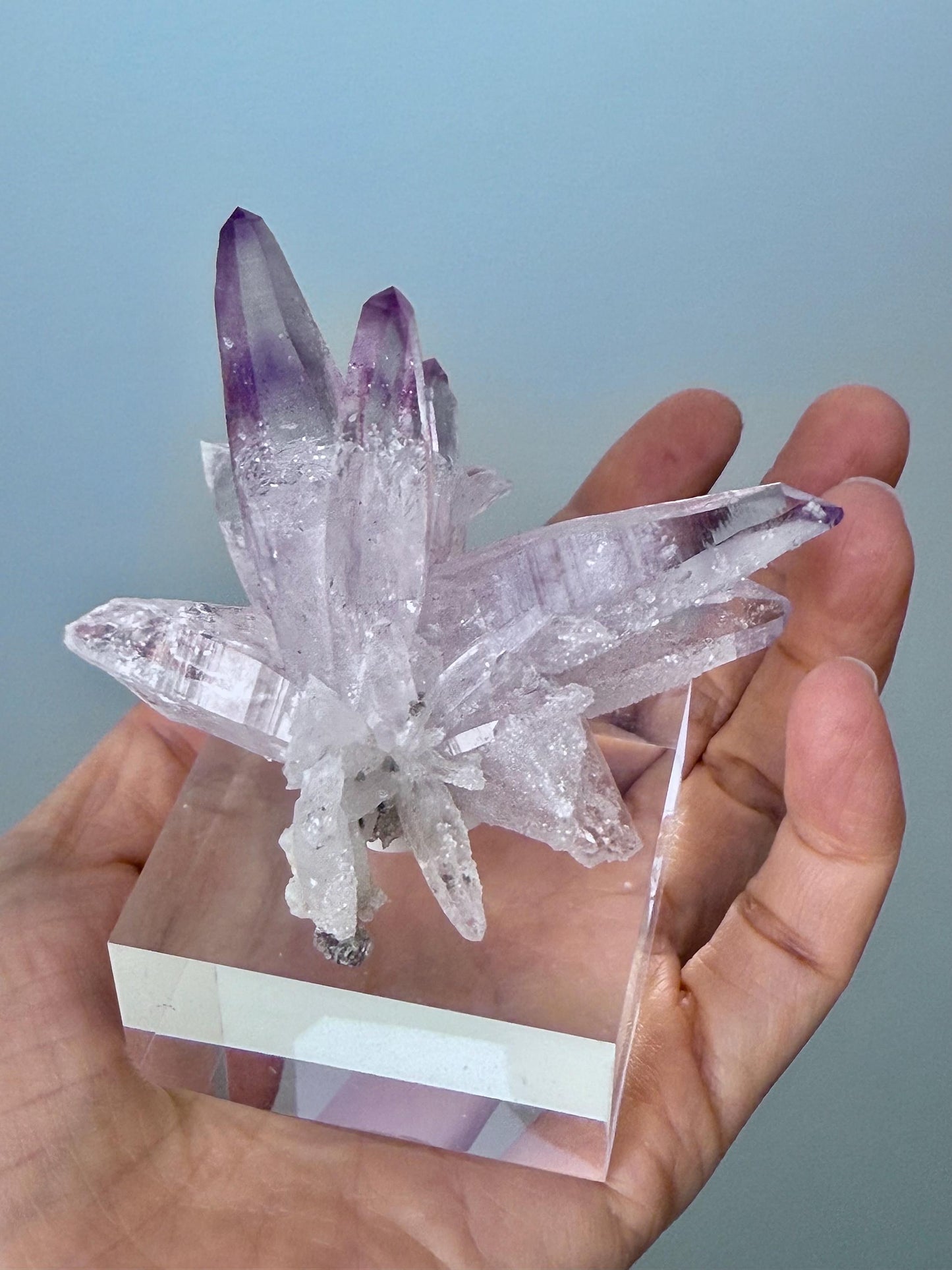 Vera Cruz Amethyst with Quartz, Hematite Inclusions