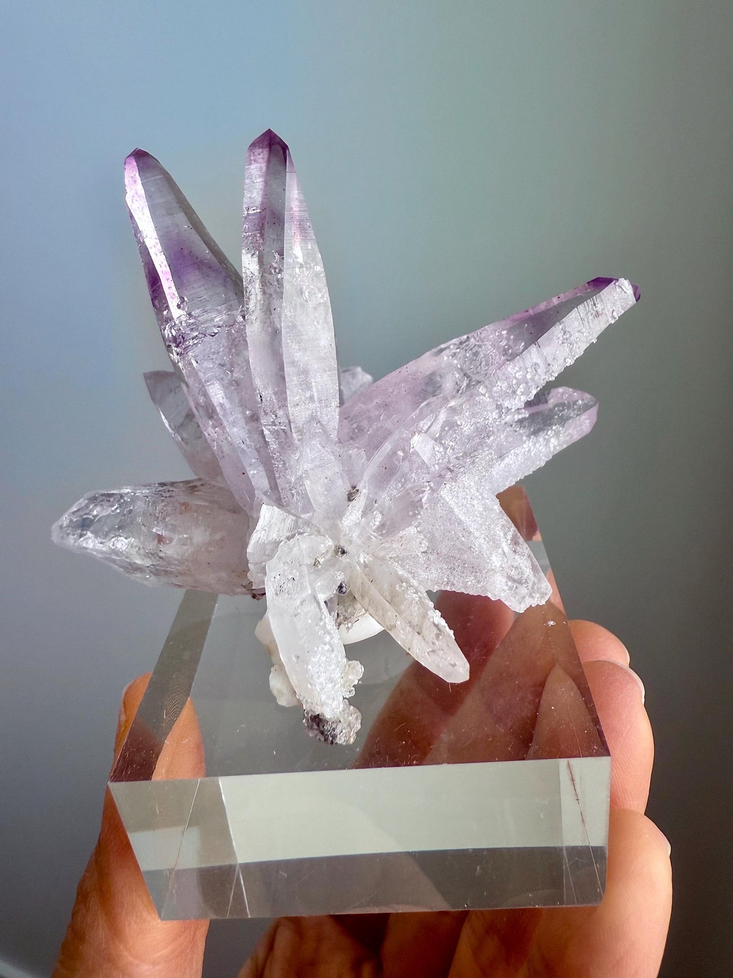 Vera Cruz Amethyst with Quartz, Hematite Inclusions