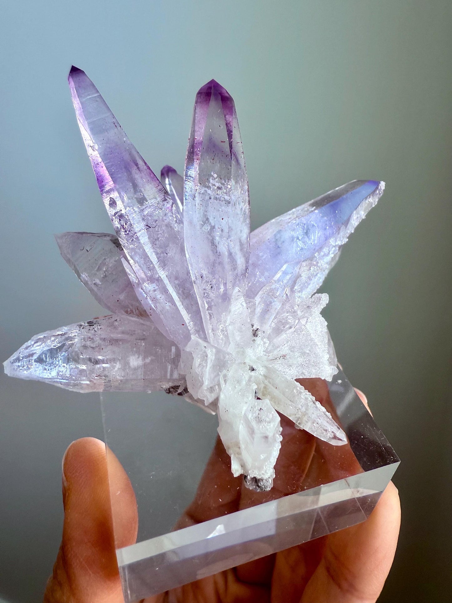 Vera Cruz Amethyst with Quartz, Hematite Inclusions