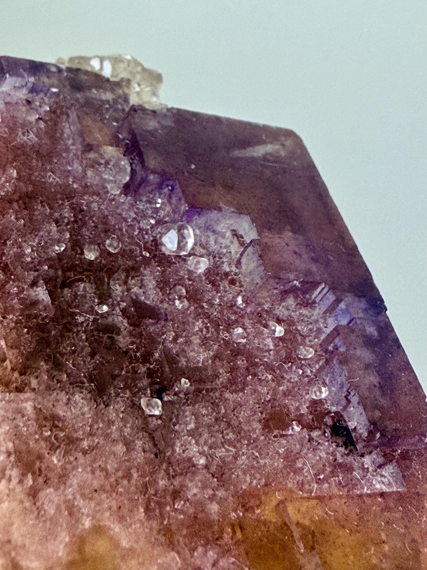 Denton Fluorite with Calcite & Quartz