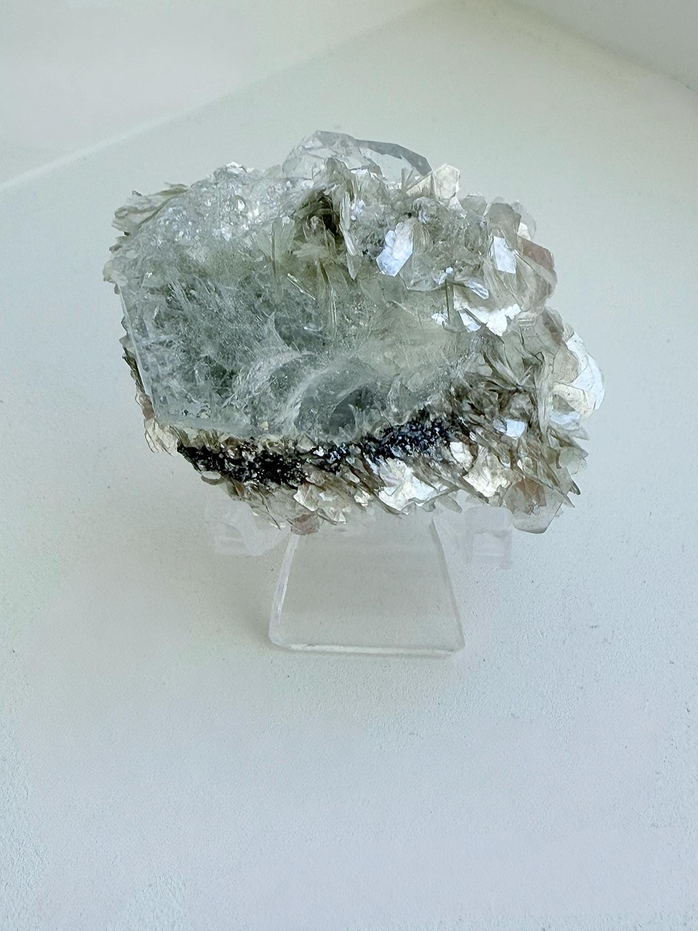 High Quality Aquamarine with Micas