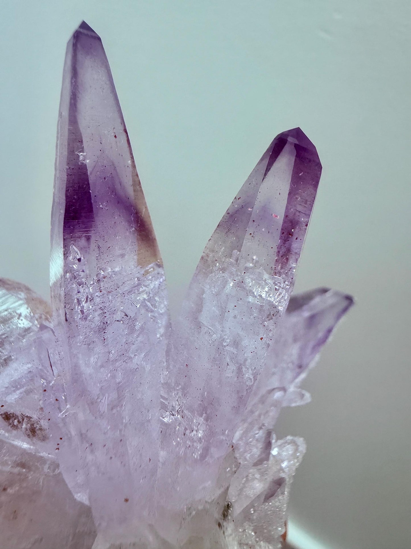 Vera Cruz Amethyst with Quartz, Hematite Inclusions