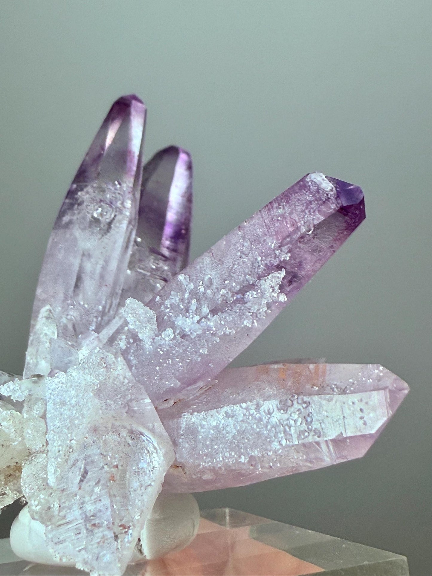 Vera Cruz Amethyst with Quartz, Hematite Inclusions