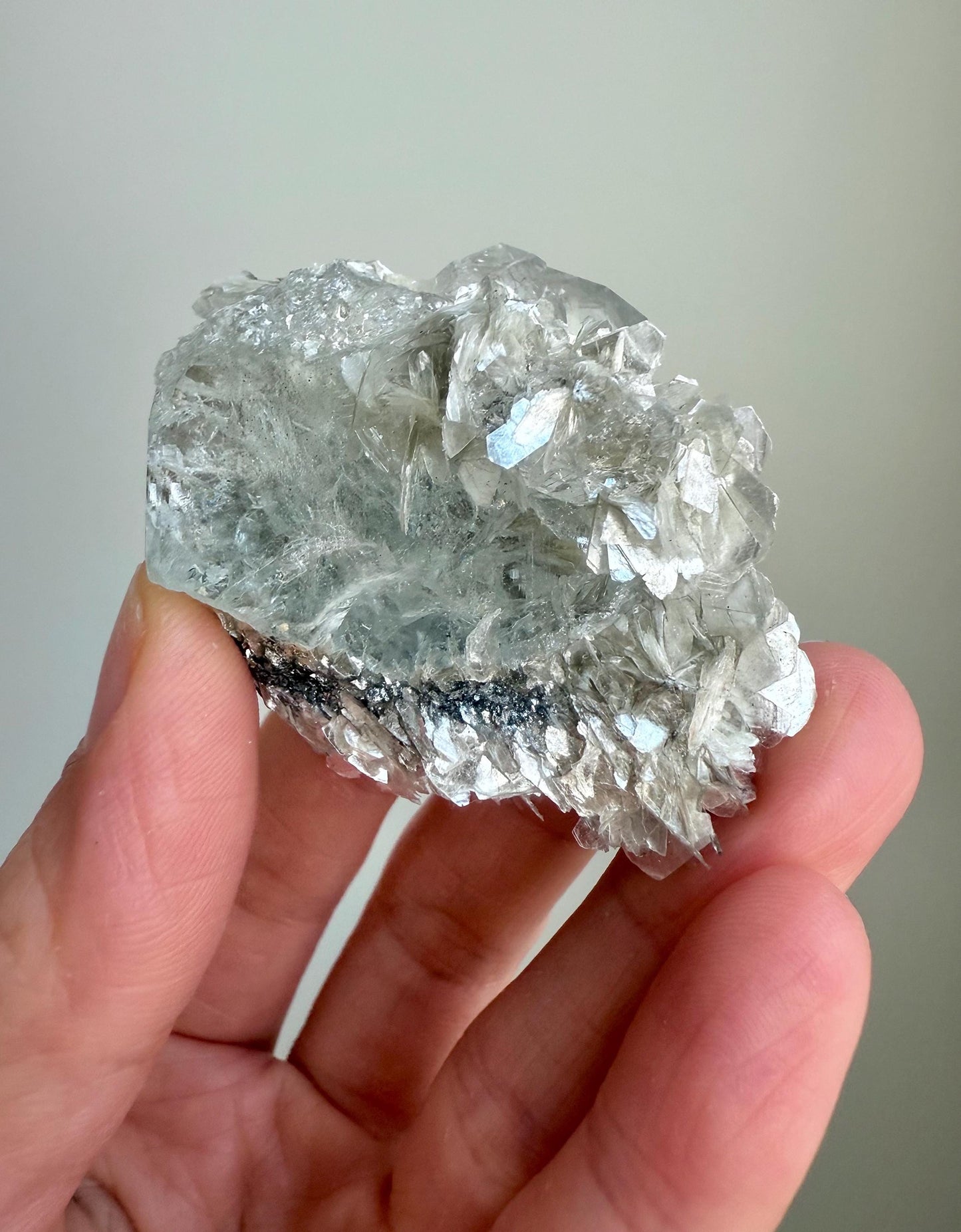 High Quality Aquamarine with Micas