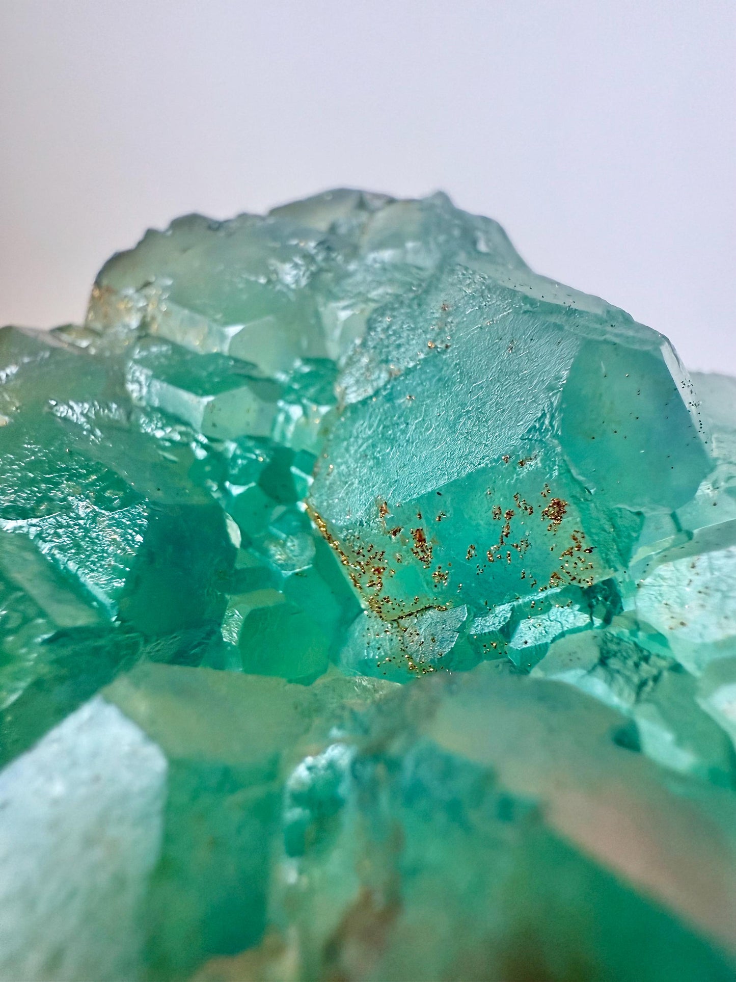 Fluorite with Pyrite