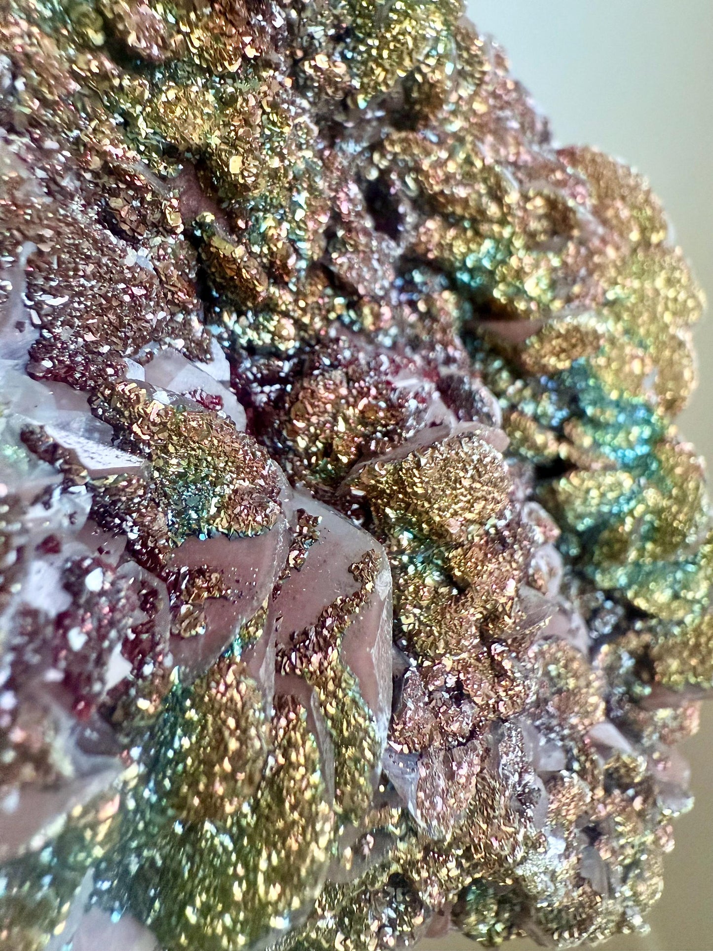 Calcite with Chalcopyrite