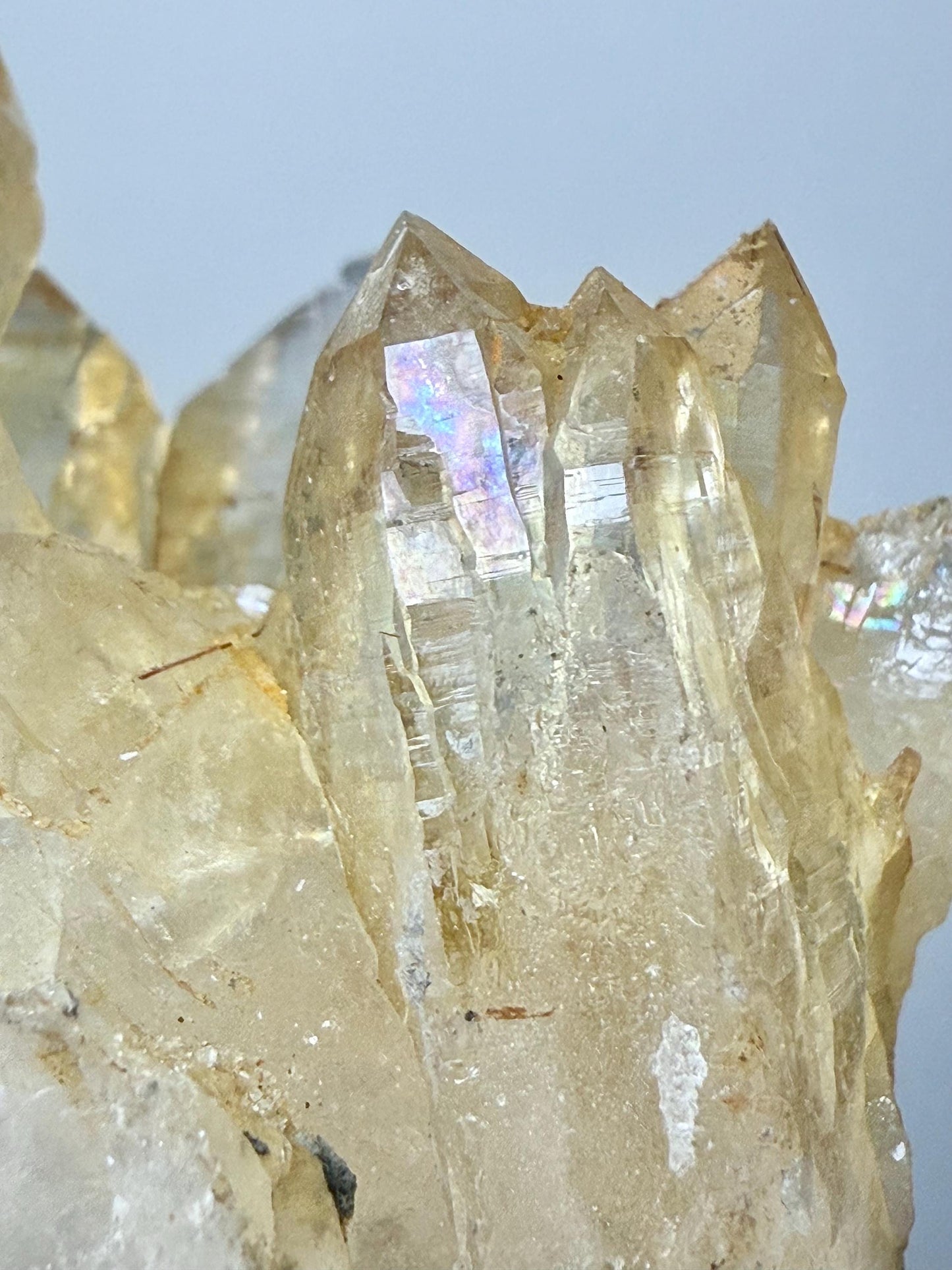 Natural Irridescent Rutilated Quartz
