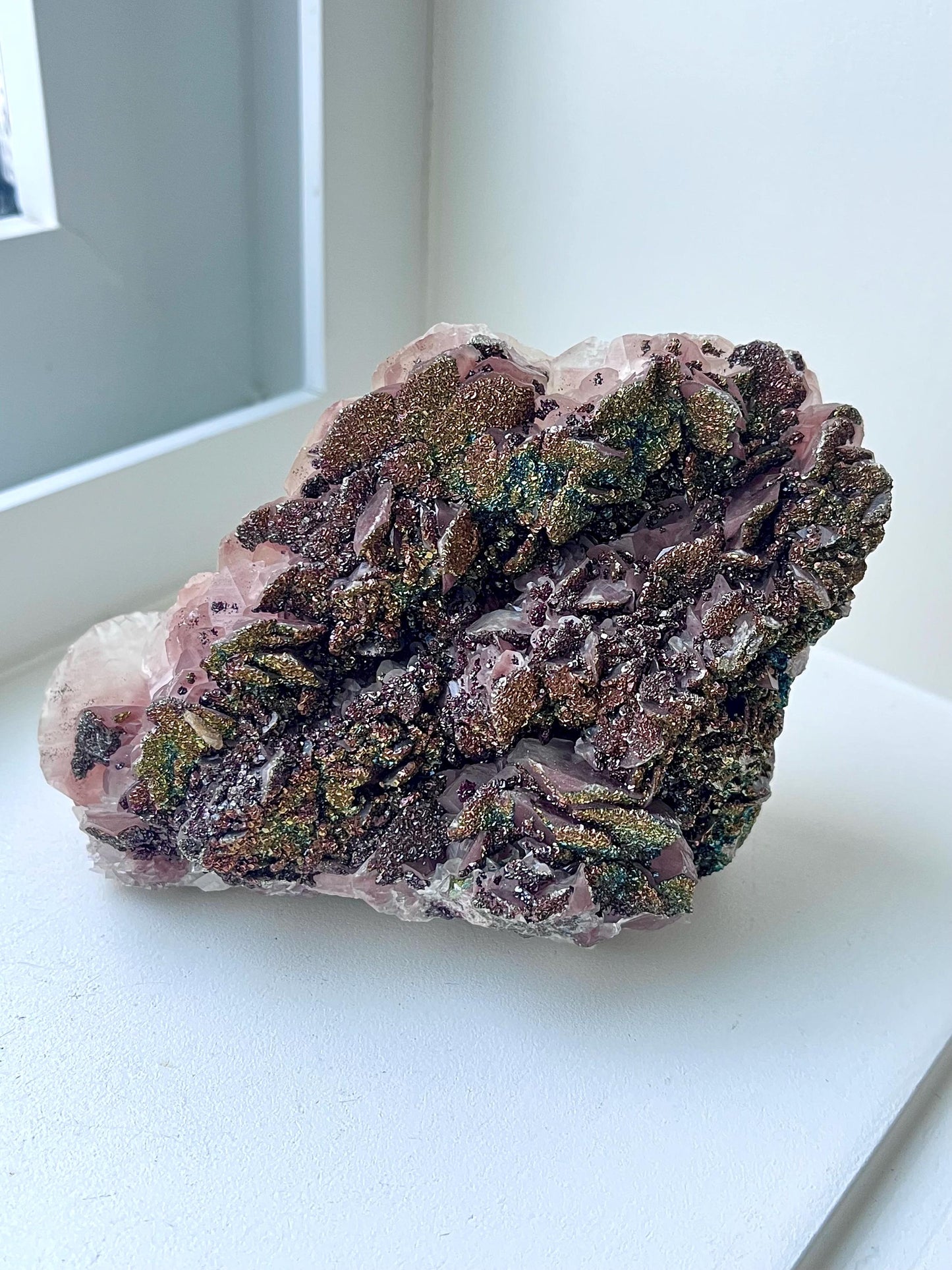 Calcite with Chalcopyrite