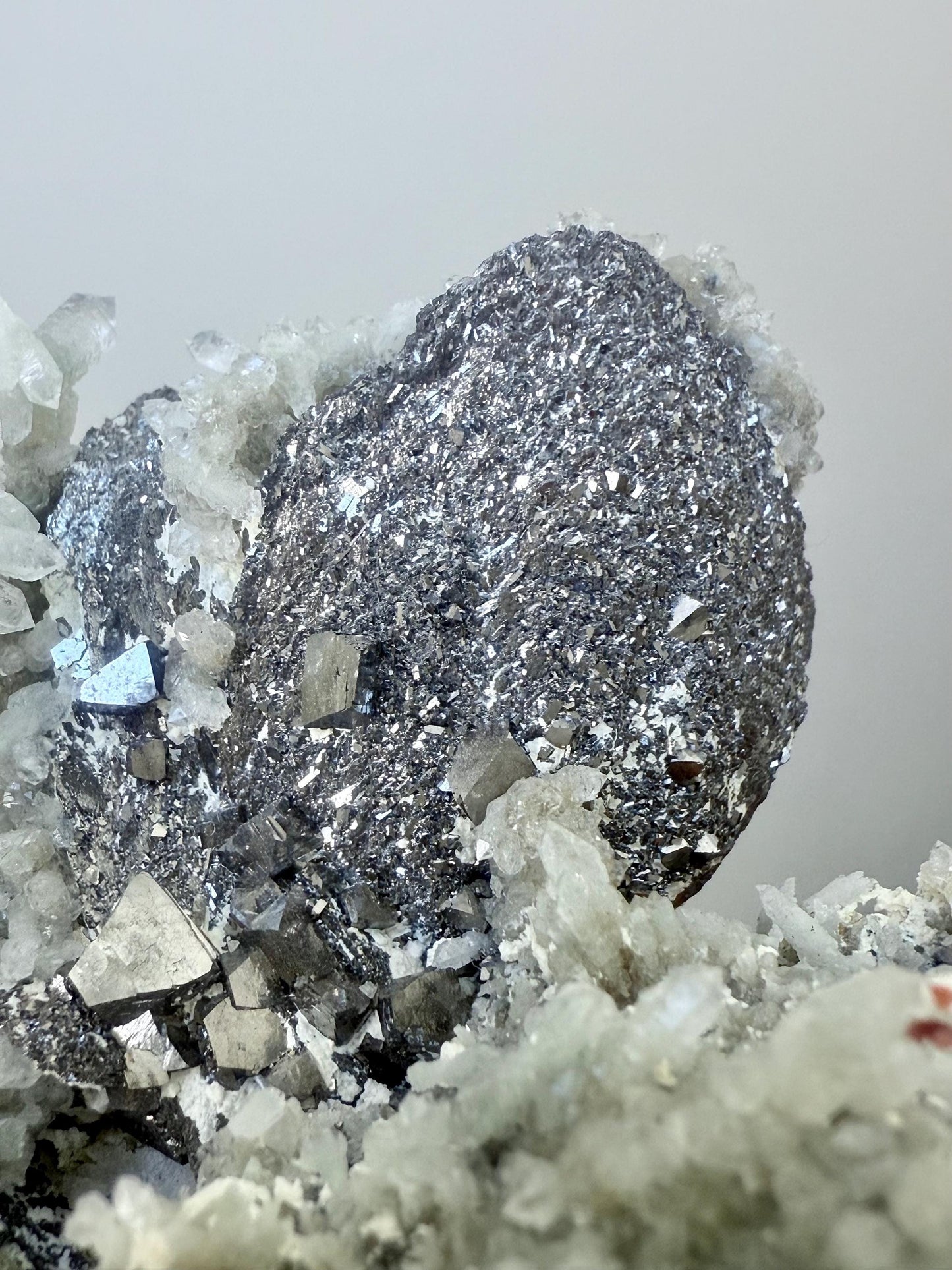 Quartz with Loellingite, Arsenopyrite