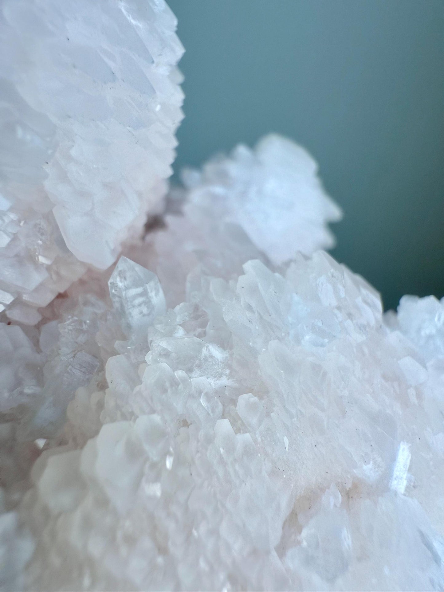 Pink Calcite with Quartz and Fluorite