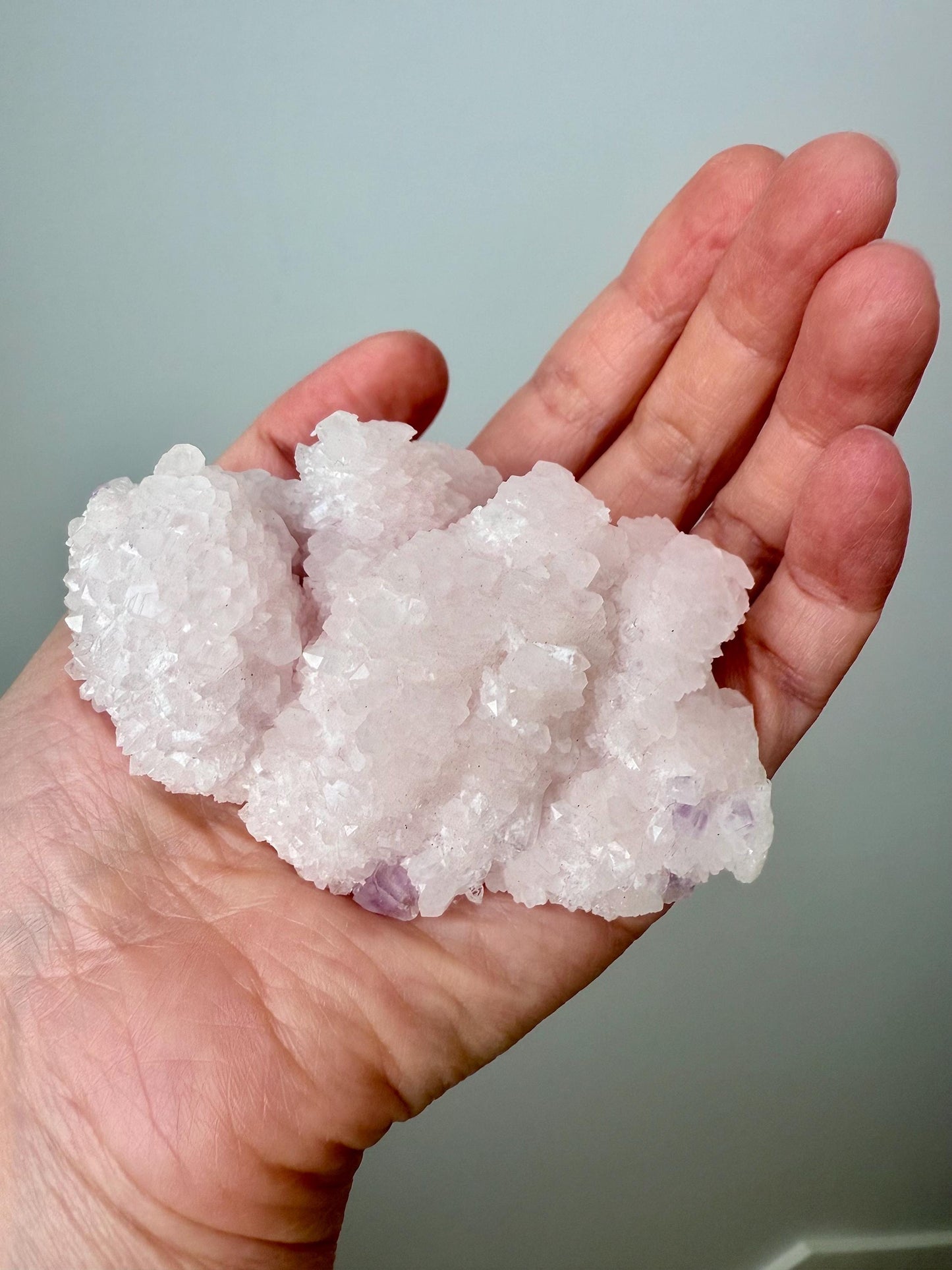 Pink Calcite with Quartz and Fluorite